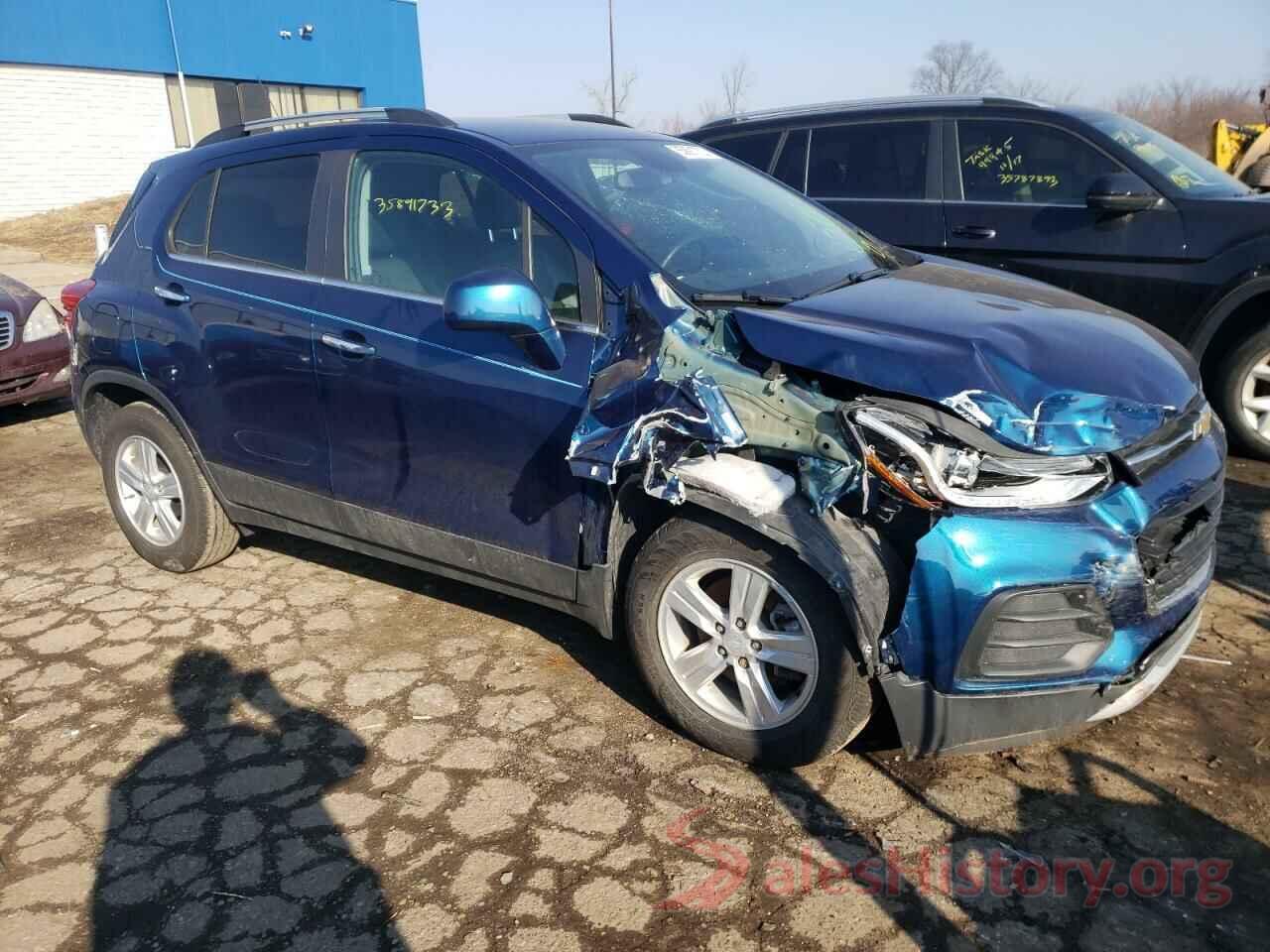 3GNCJLSB4KL300700 2019 CHEVROLET TRAX