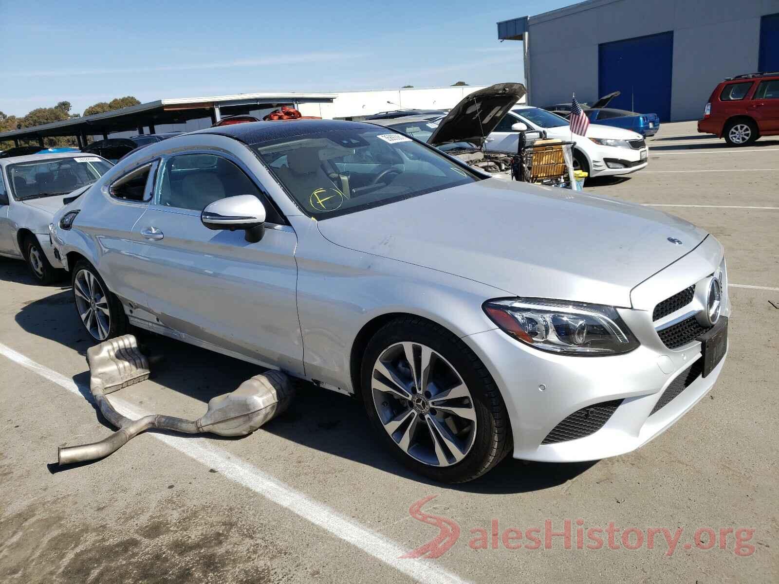 WDDWJ8DB3KF874415 2019 MERCEDES-BENZ C CLASS