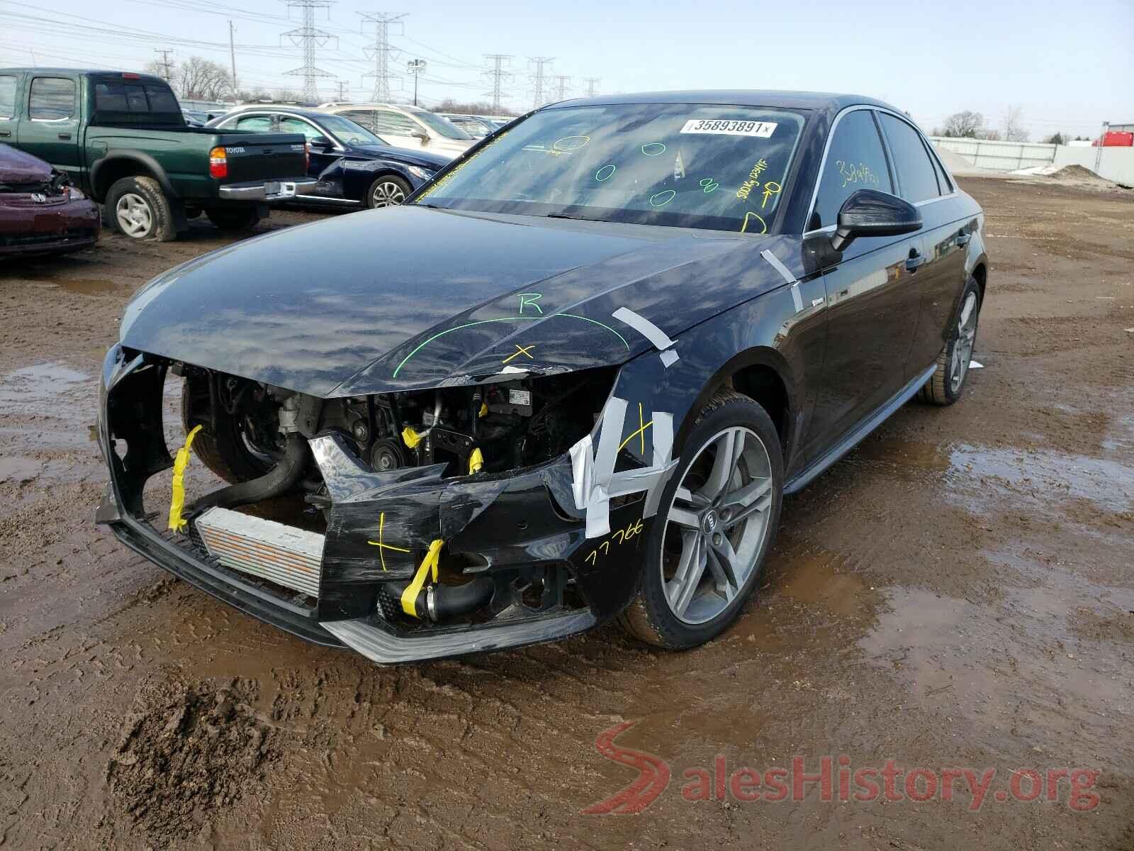 WAUENAF44JN010703 2018 AUDI A4