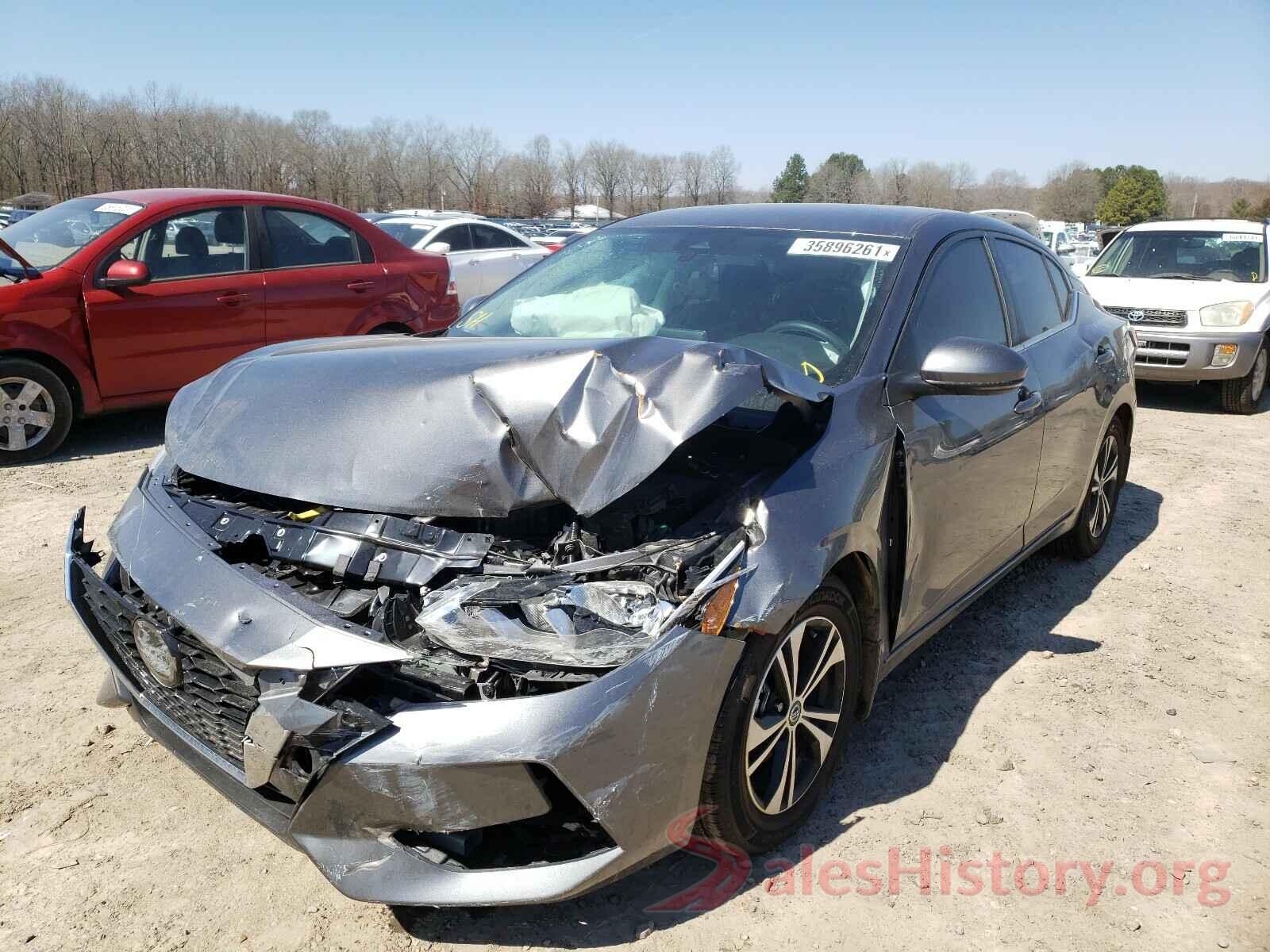 3N1AB8CV6LY288138 2020 NISSAN SENTRA