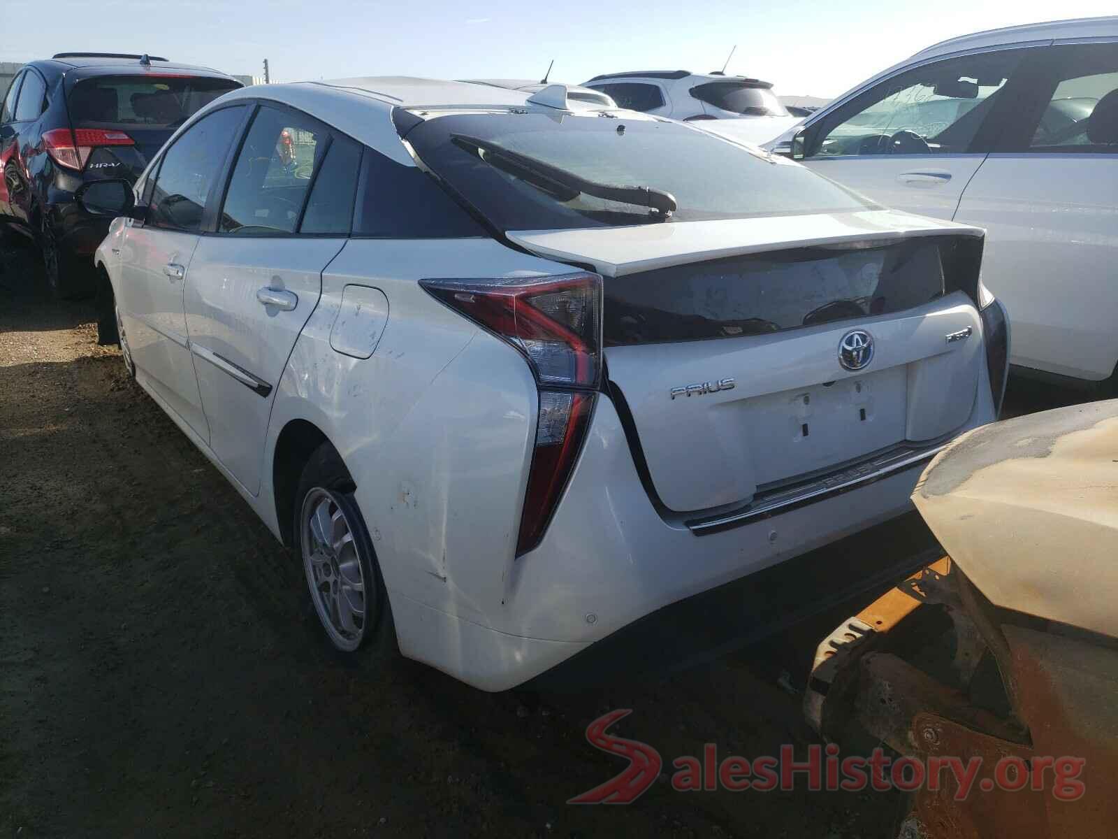 JTDKARFU2H3053670 2017 TOYOTA PRIUS