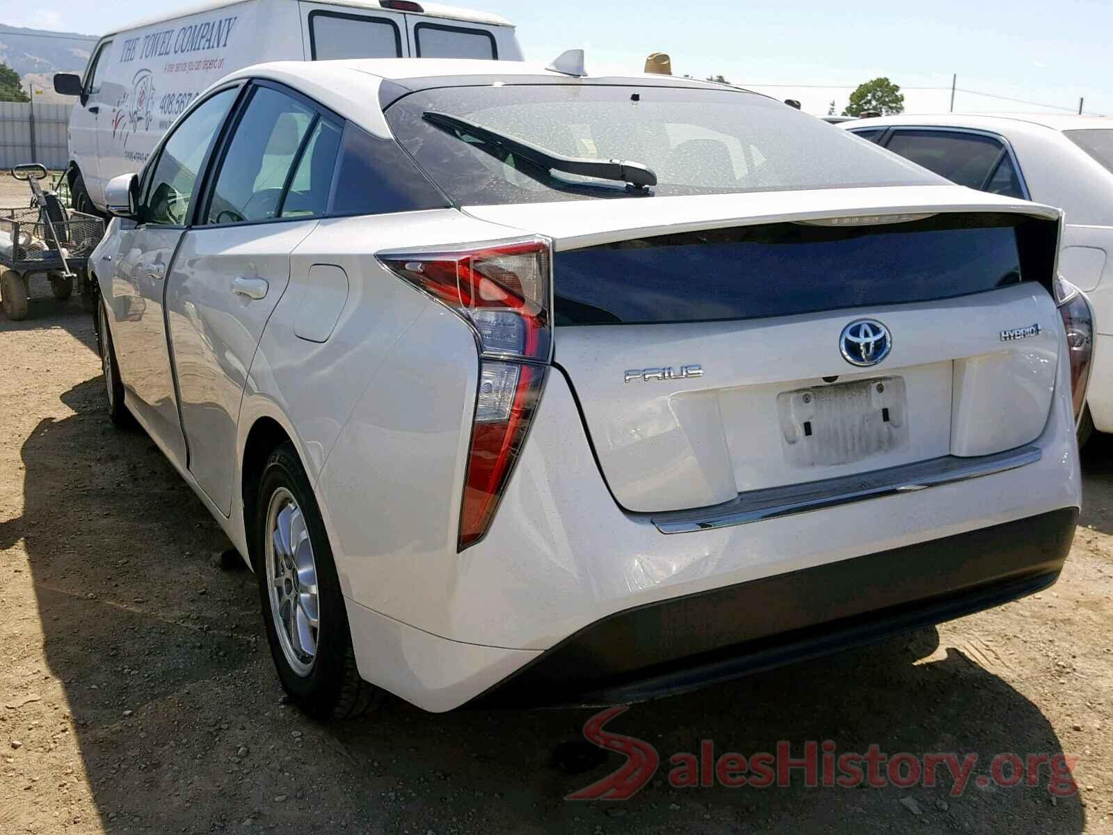 JTDKBRFU2G3019787 2016 TOYOTA PRIUS