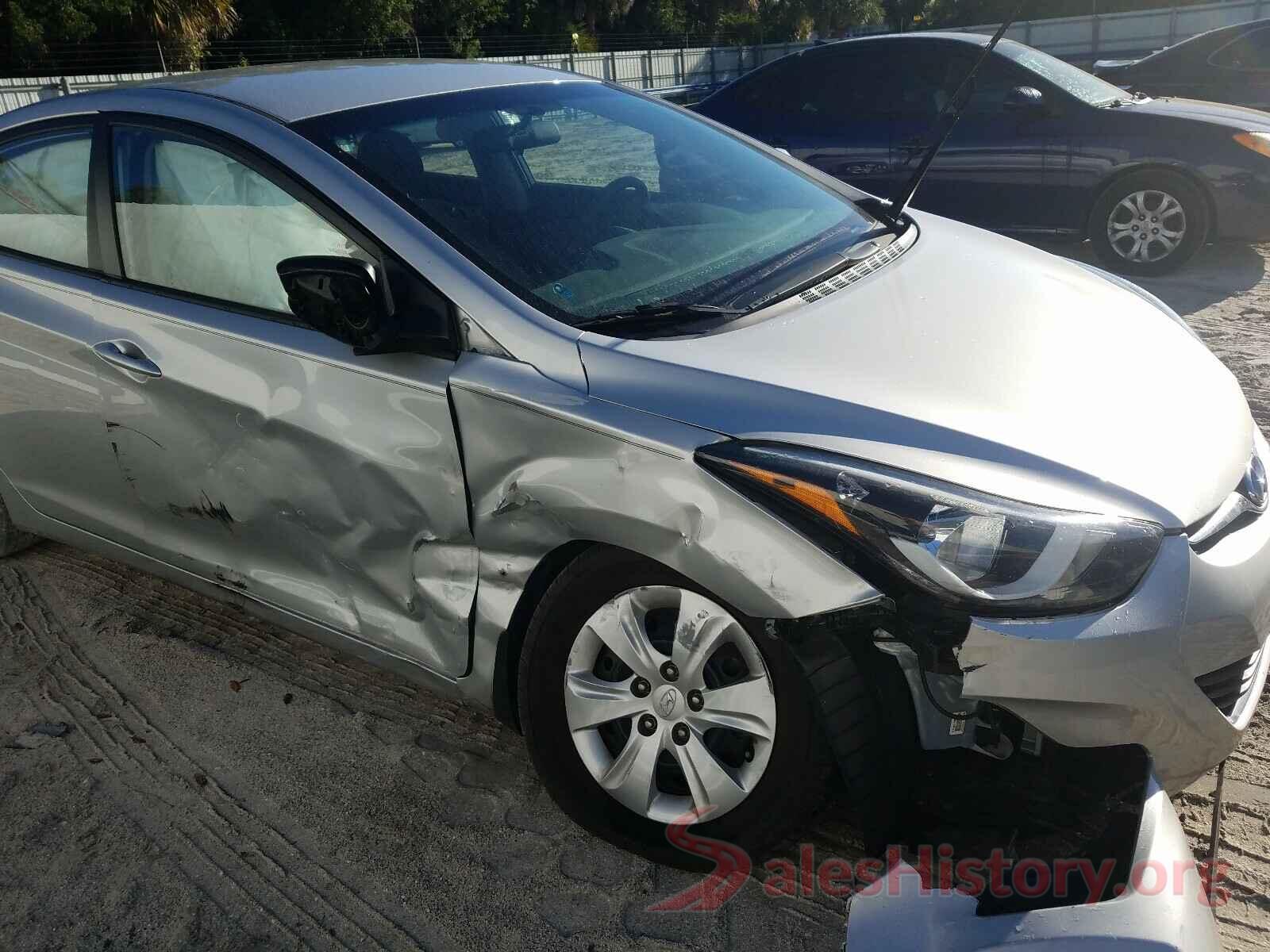 5NPDH4AE7GH755302 2016 HYUNDAI ELANTRA