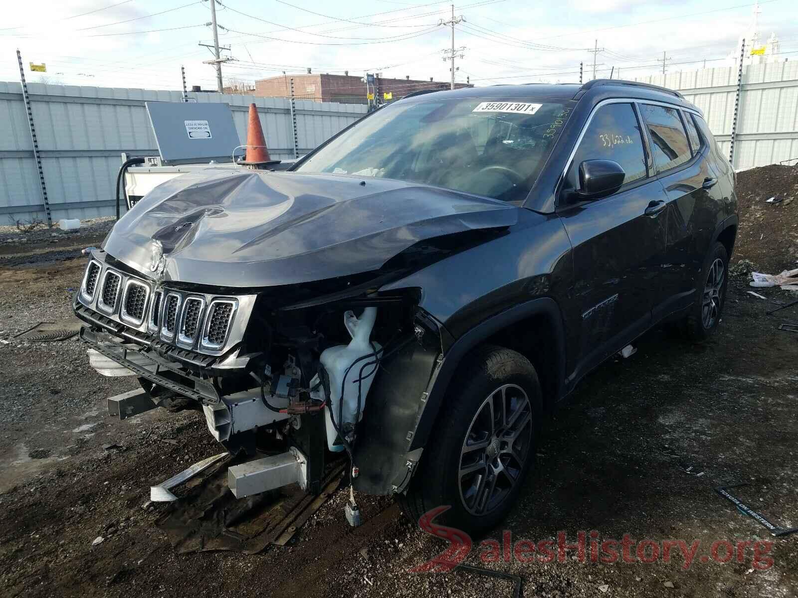 3C4NJDBB6HT664648 2017 JEEP COMPASS