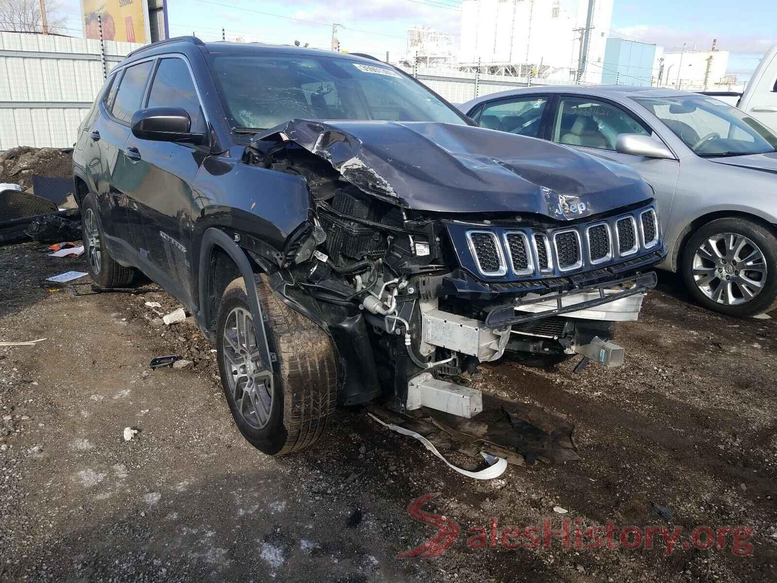 3C4NJDBB6HT664648 2017 JEEP COMPASS