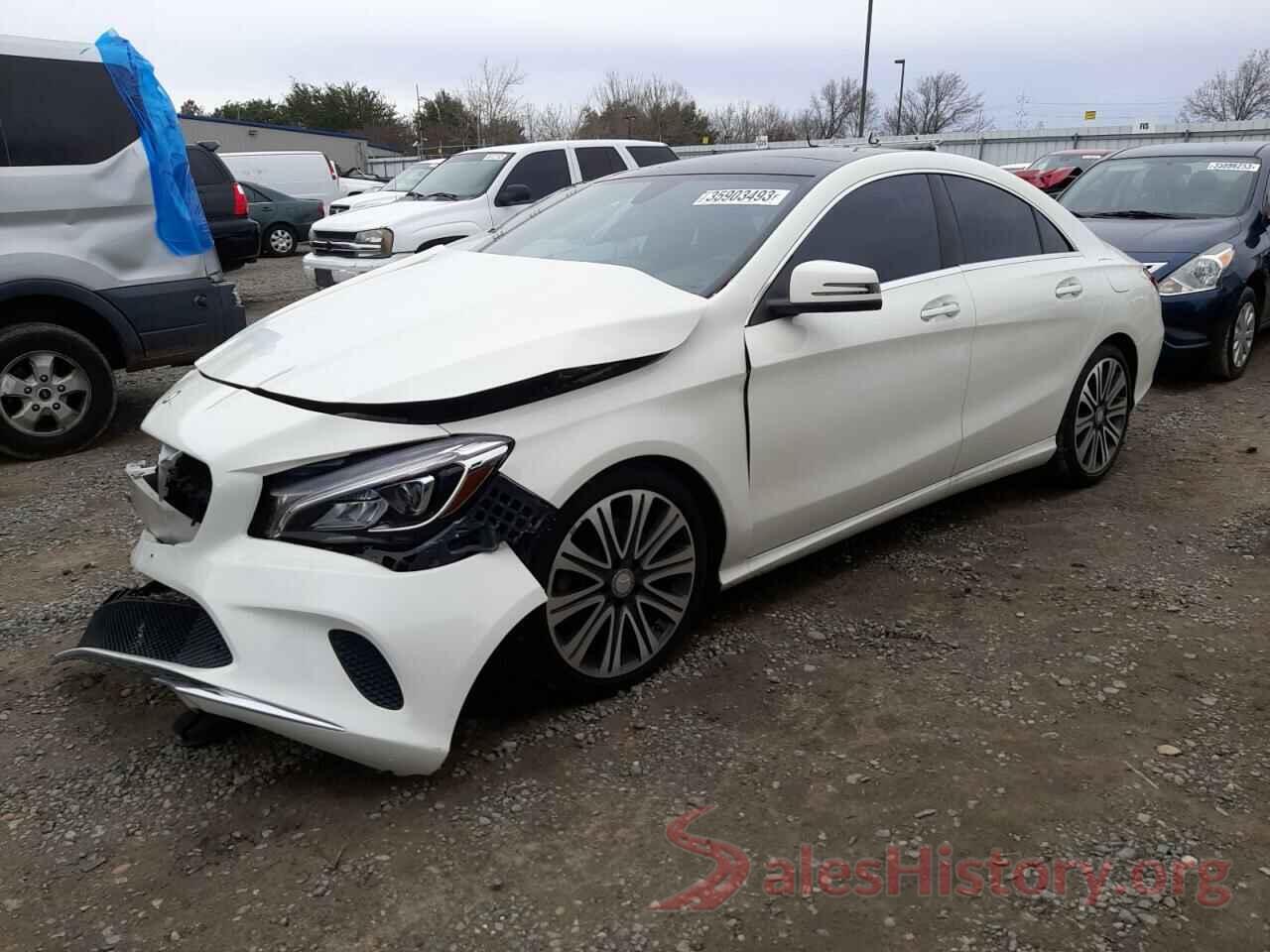 WDDSJ4EB1JN517390 2018 MERCEDES-BENZ CLA-CLASS