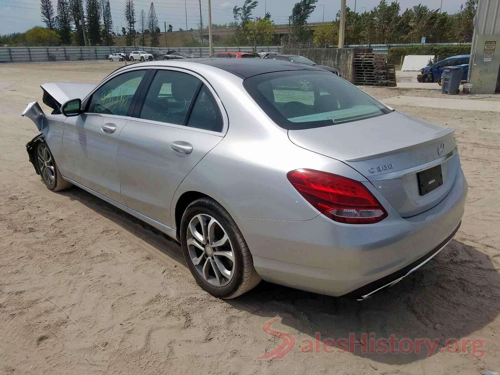 55SWF4KB7GU098422 2016 MERCEDES-BENZ C CLASS