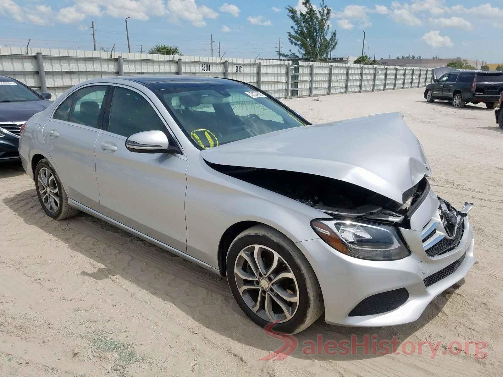 55SWF4KB7GU098422 2016 MERCEDES-BENZ C CLASS