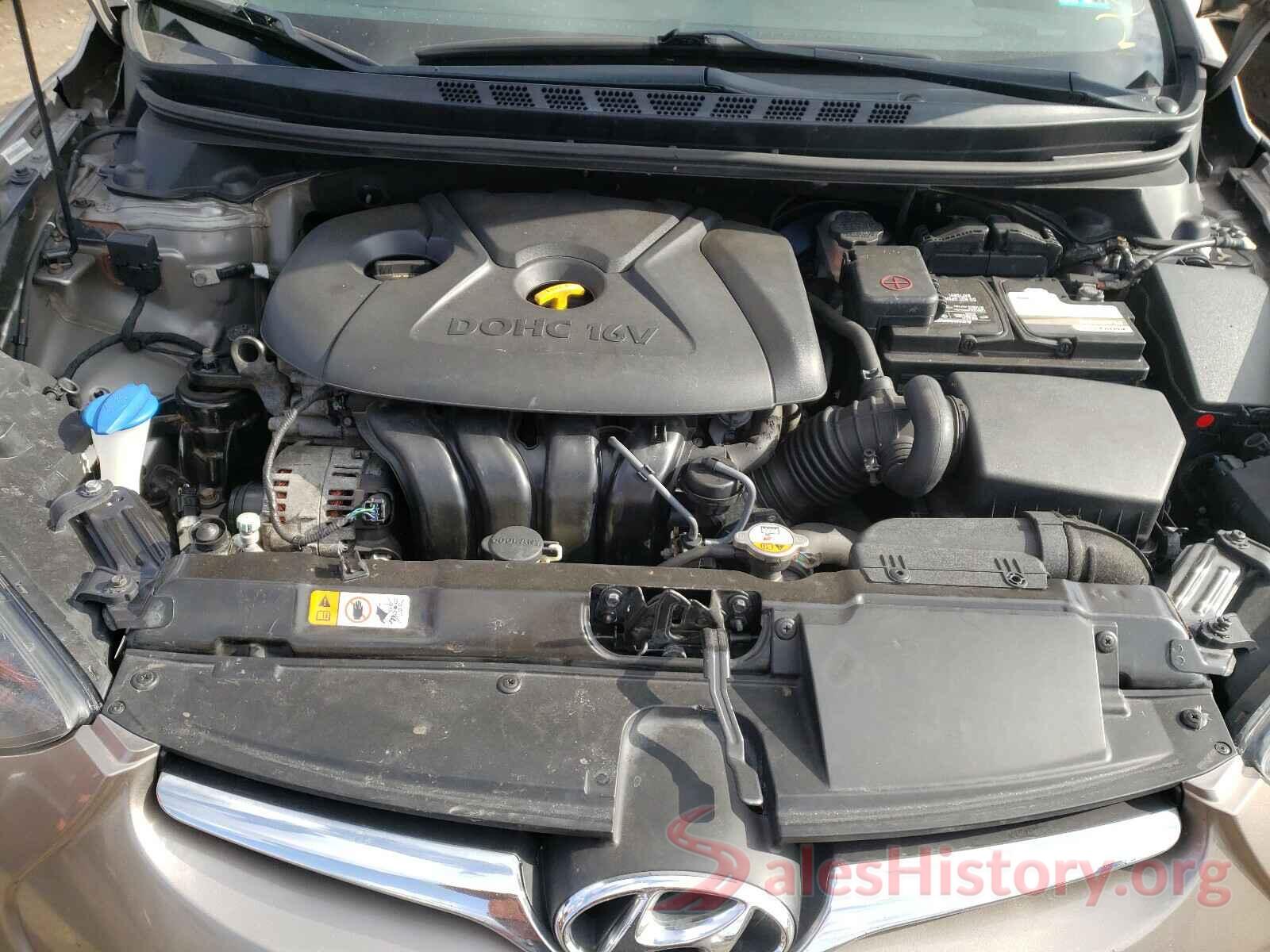 5NPDH4AE1GH653722 2016 HYUNDAI ELANTRA