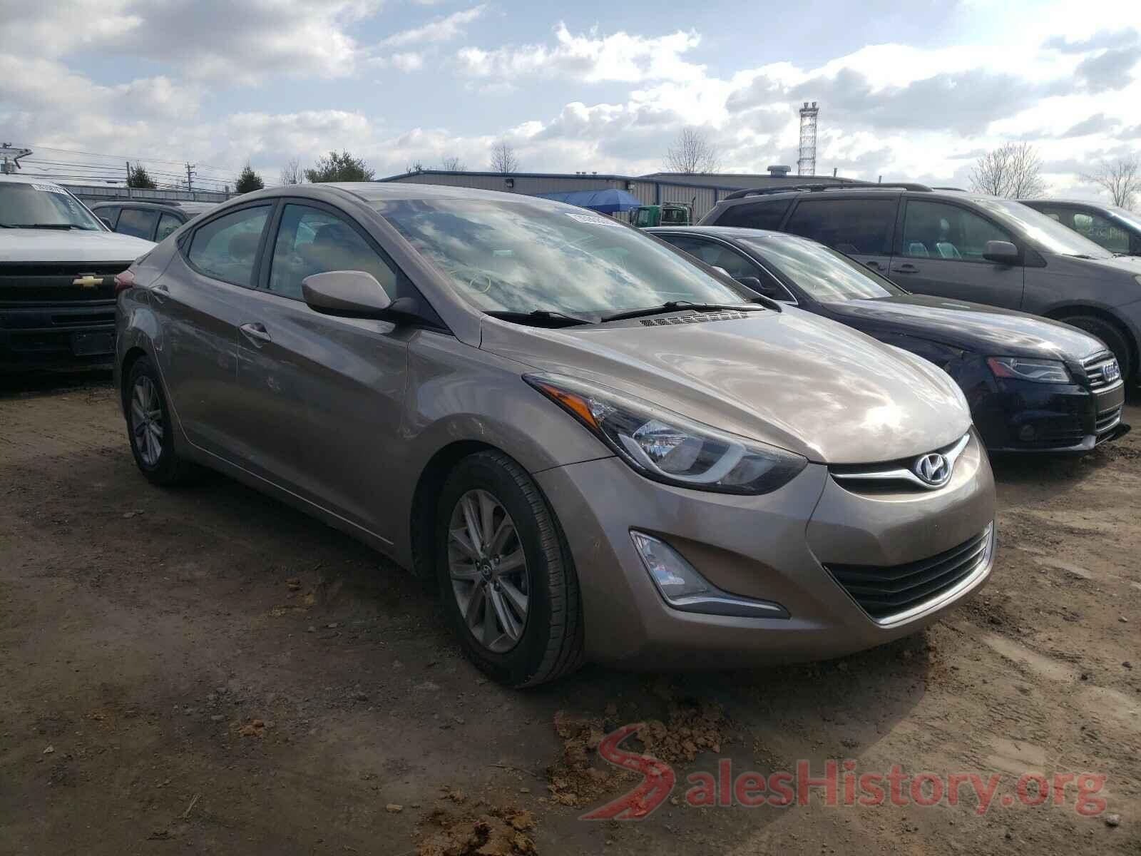 5NPDH4AE1GH653722 2016 HYUNDAI ELANTRA