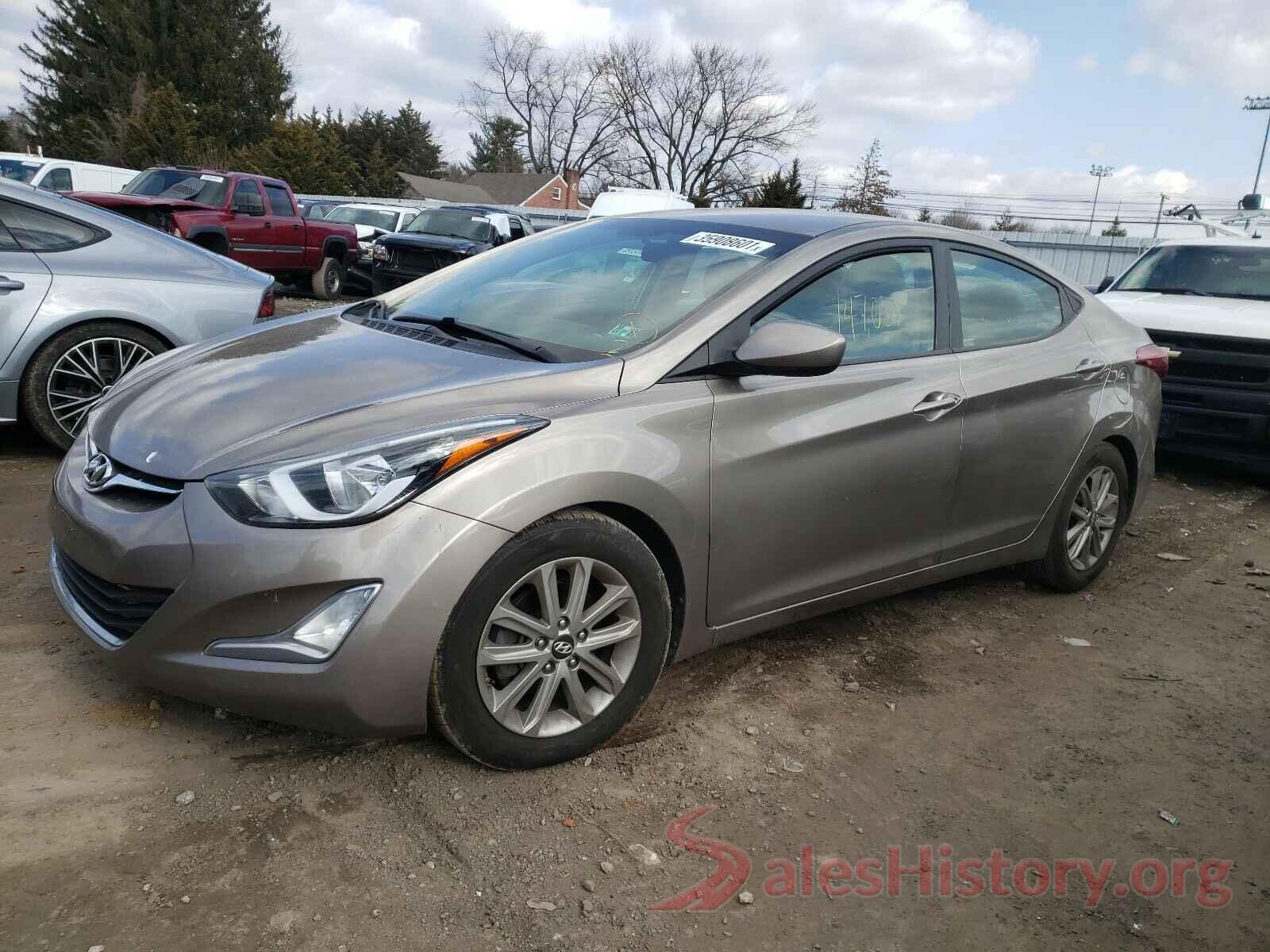 5NPDH4AE1GH653722 2016 HYUNDAI ELANTRA