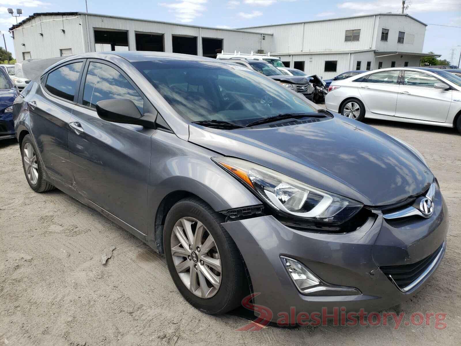 KMHDH4AE7GU636456 2016 HYUNDAI ELANTRA