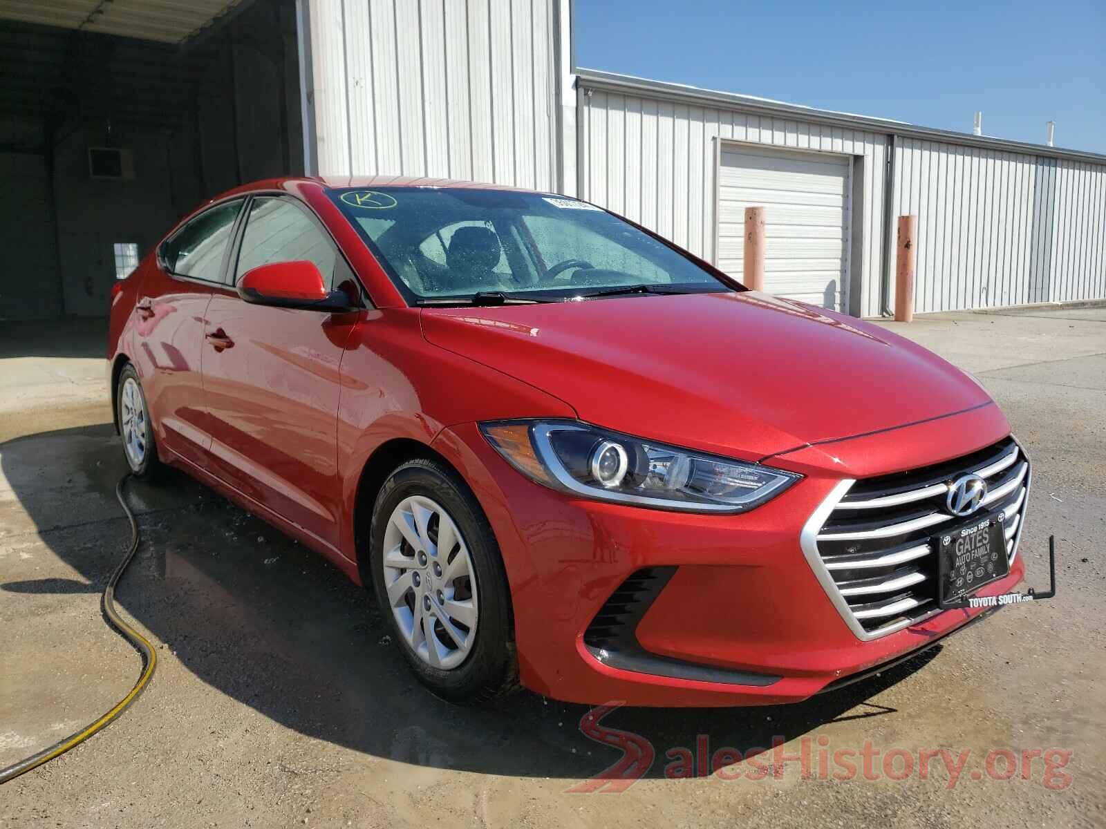 5NPD74LF8HH127503 2017 HYUNDAI ELANTRA