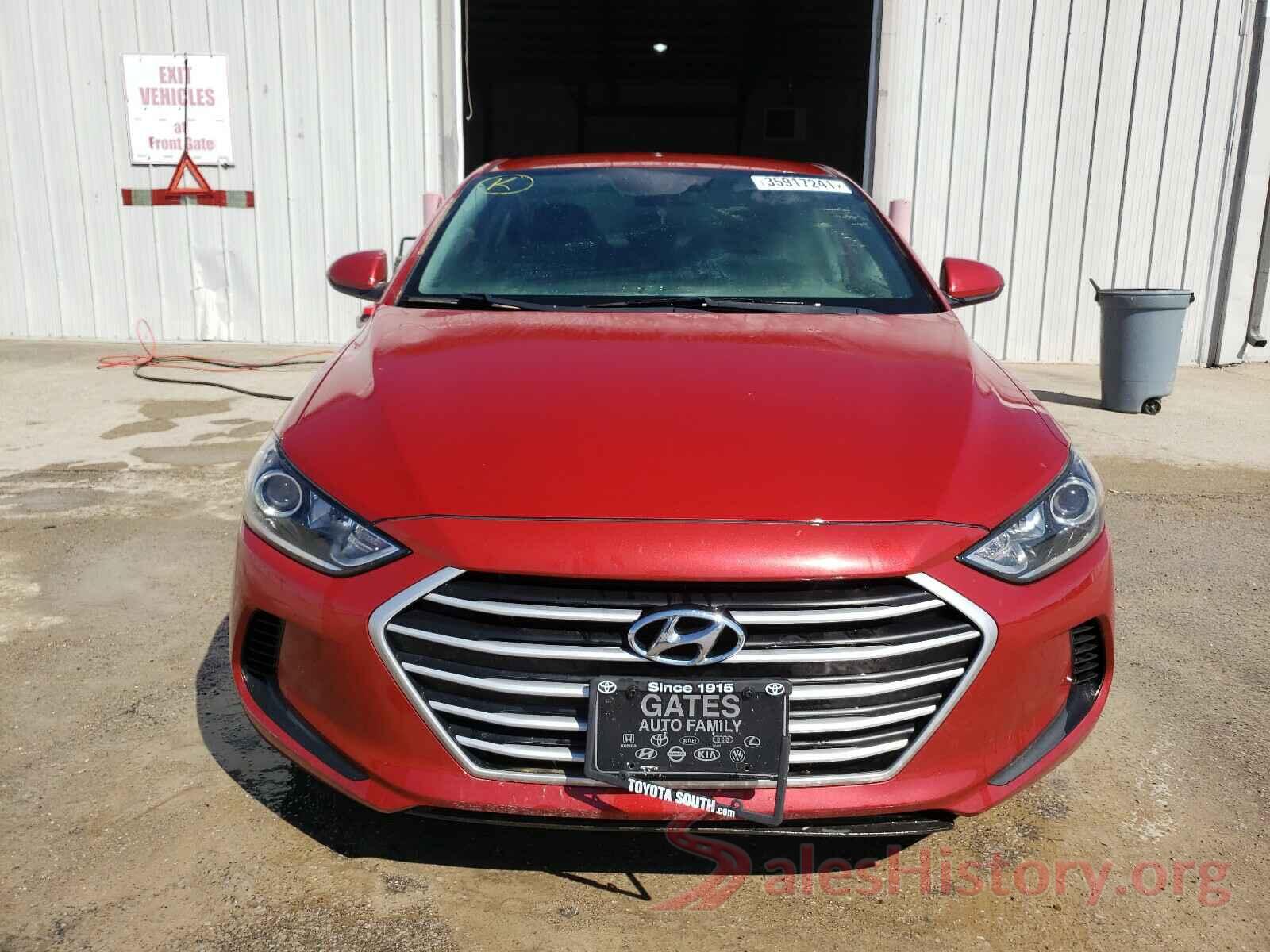 5NPD74LF8HH127503 2017 HYUNDAI ELANTRA