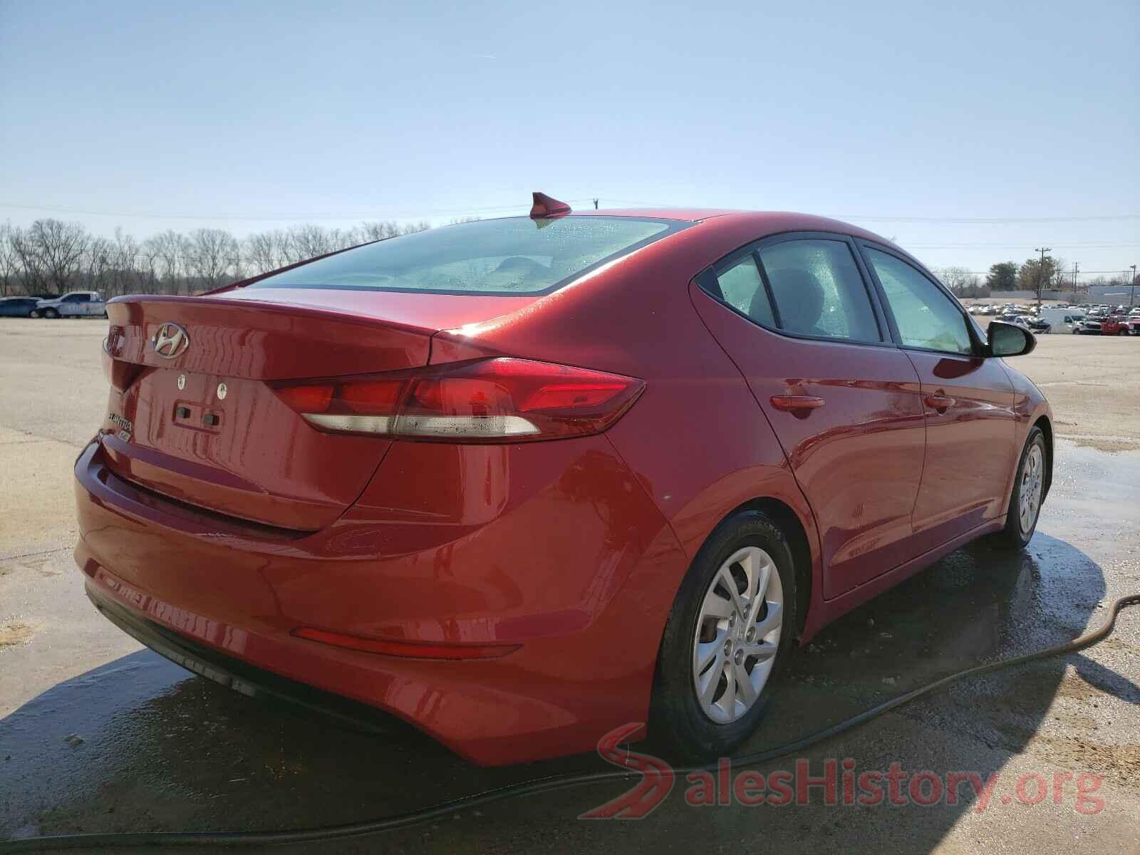 5NPD74LF8HH127503 2017 HYUNDAI ELANTRA