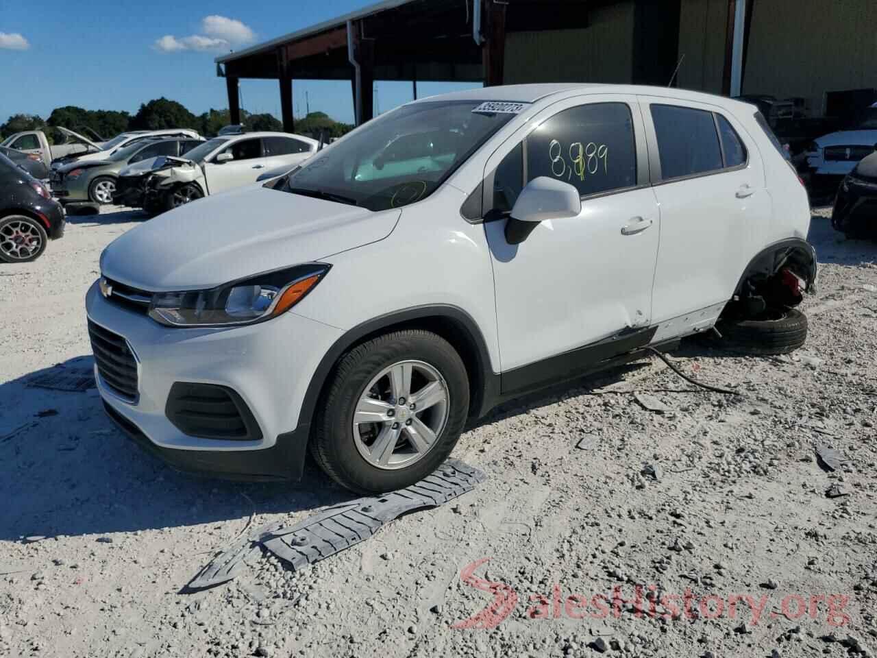 KL7CJKSB7LB062456 2020 CHEVROLET TRAX