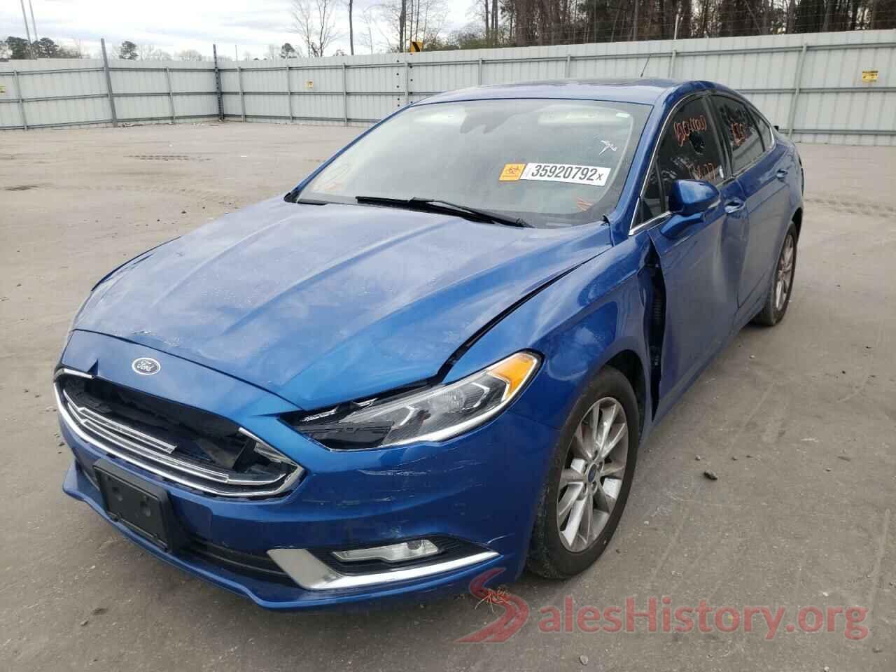 3FA6P0HD1HR265766 2017 FORD FUSION