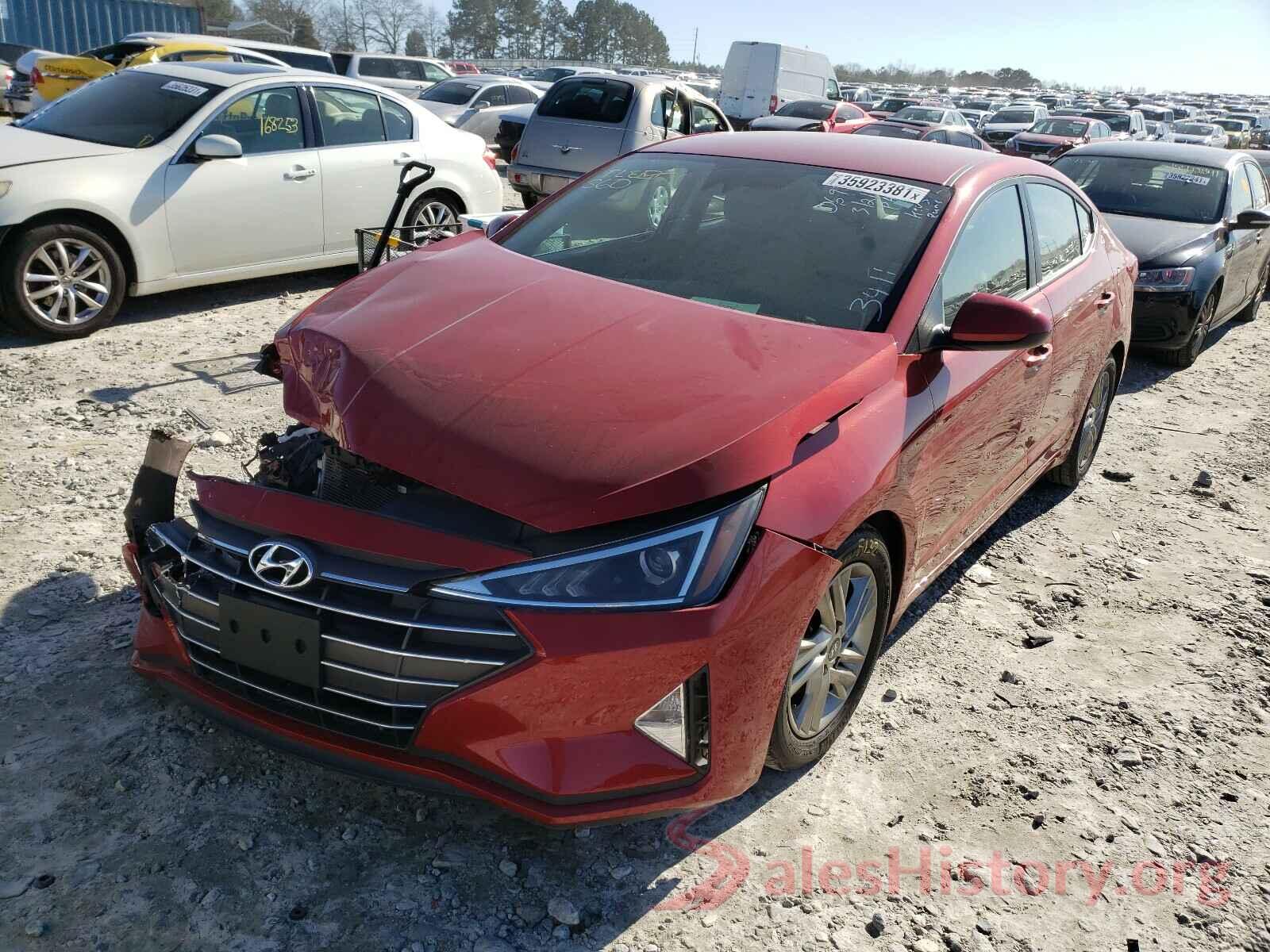 5NPD84LF1KH483411 2019 HYUNDAI ELANTRA