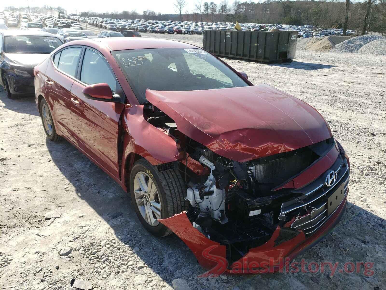 5NPD84LF1KH483411 2019 HYUNDAI ELANTRA