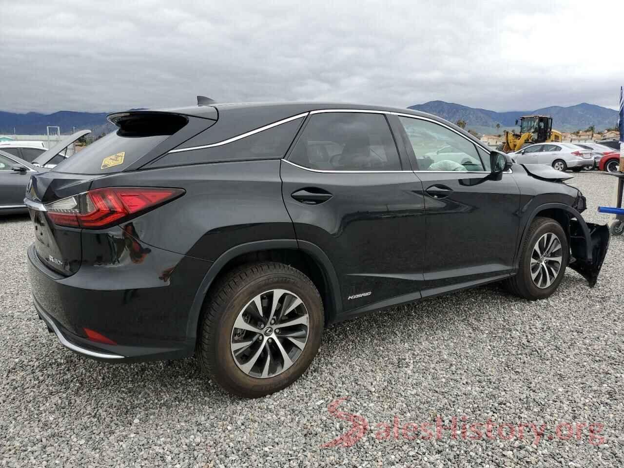 2T2AGMDA9LC045700 2020 LEXUS RX450