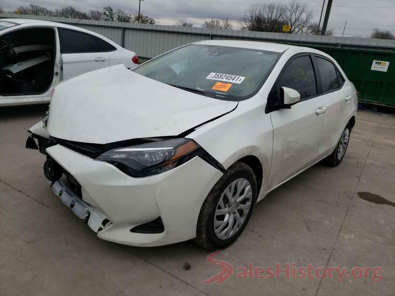 5YFBURHE0KP893605 2019 TOYOTA COROLLA