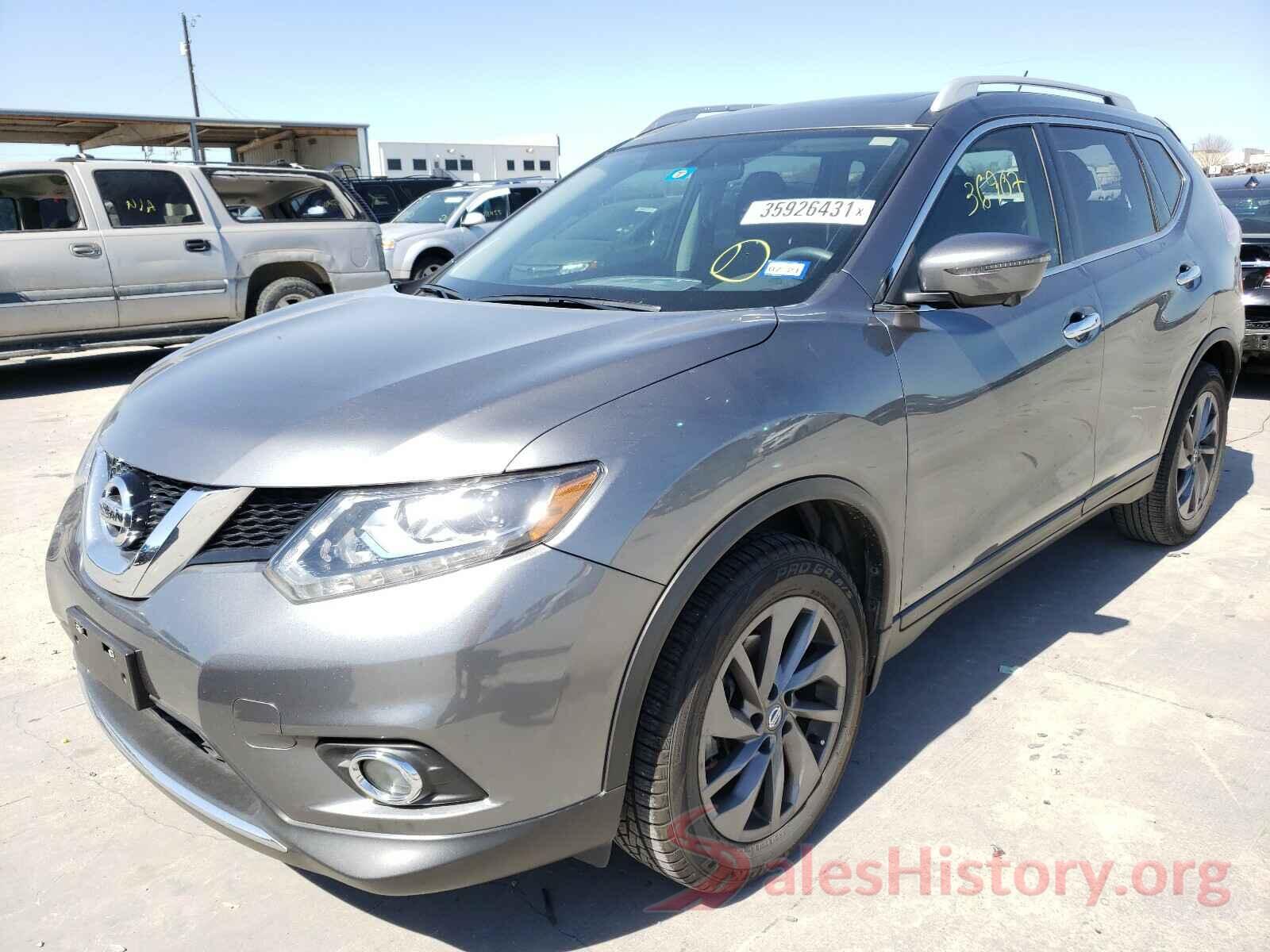 5N1AT2MTXGC878924 2016 NISSAN ROGUE