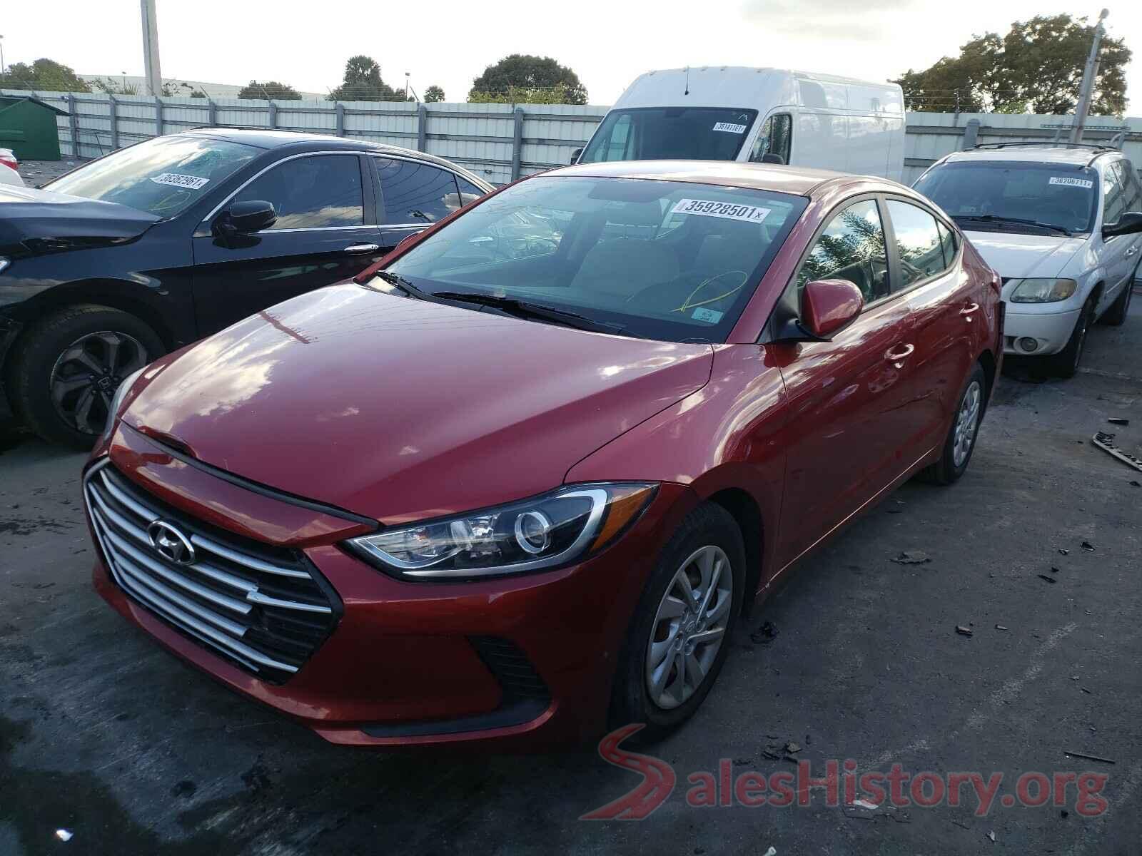 5NPD74LF6JH235351 2018 HYUNDAI ELANTRA