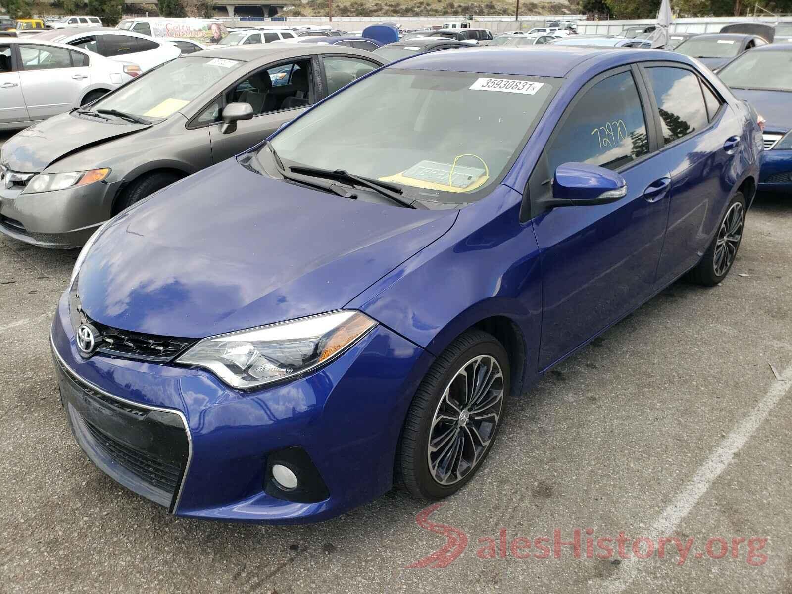 5YFBURHE0GP530129 2016 TOYOTA COROLLA