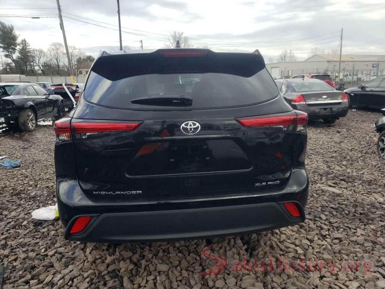 5TDHZRBH1NS588141 2022 TOYOTA HIGHLANDER