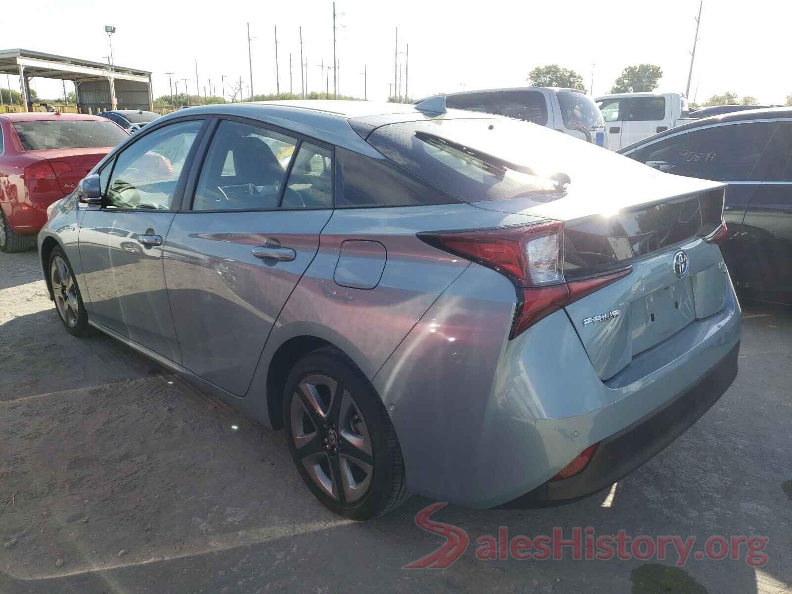 JTDKARFU5K3081504 2019 TOYOTA PRIUS