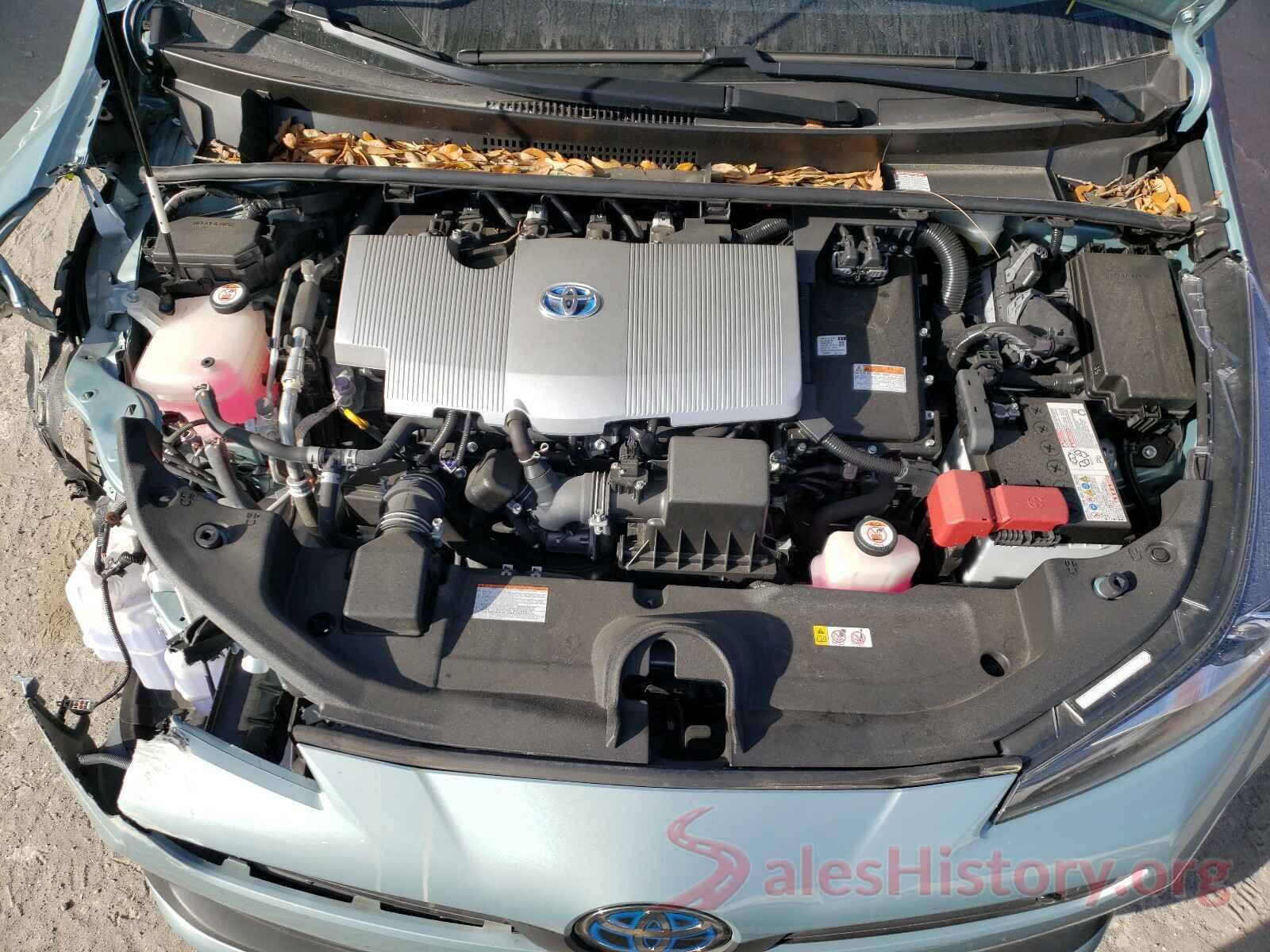 JTDKARFU5K3081504 2019 TOYOTA PRIUS