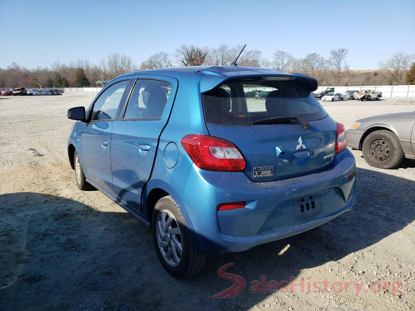 ML32A4HJXJH000670 2018 MITSUBISHI MIRAGE