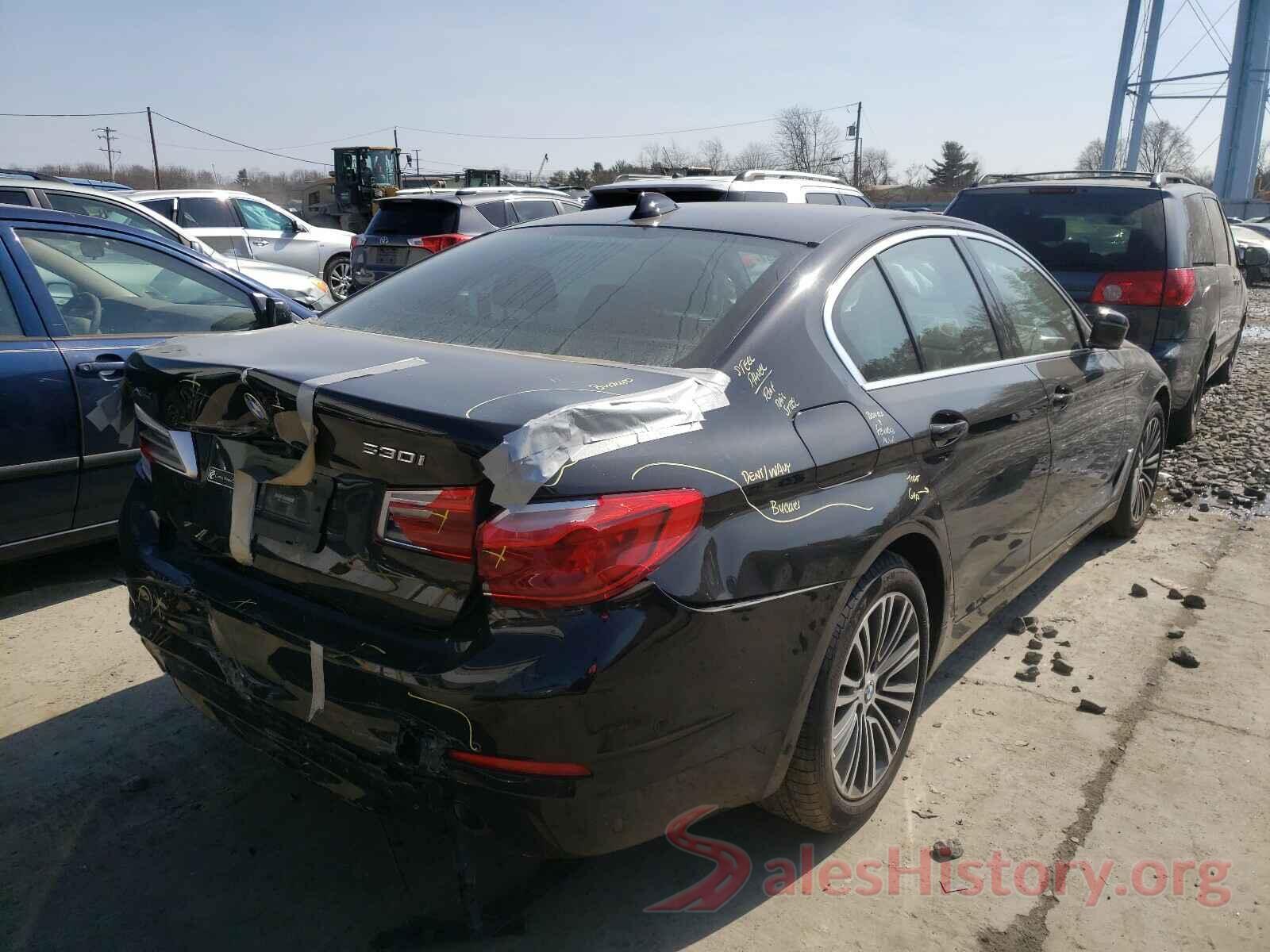 WBAJA7C54KWW07016 2019 BMW 5 SERIES