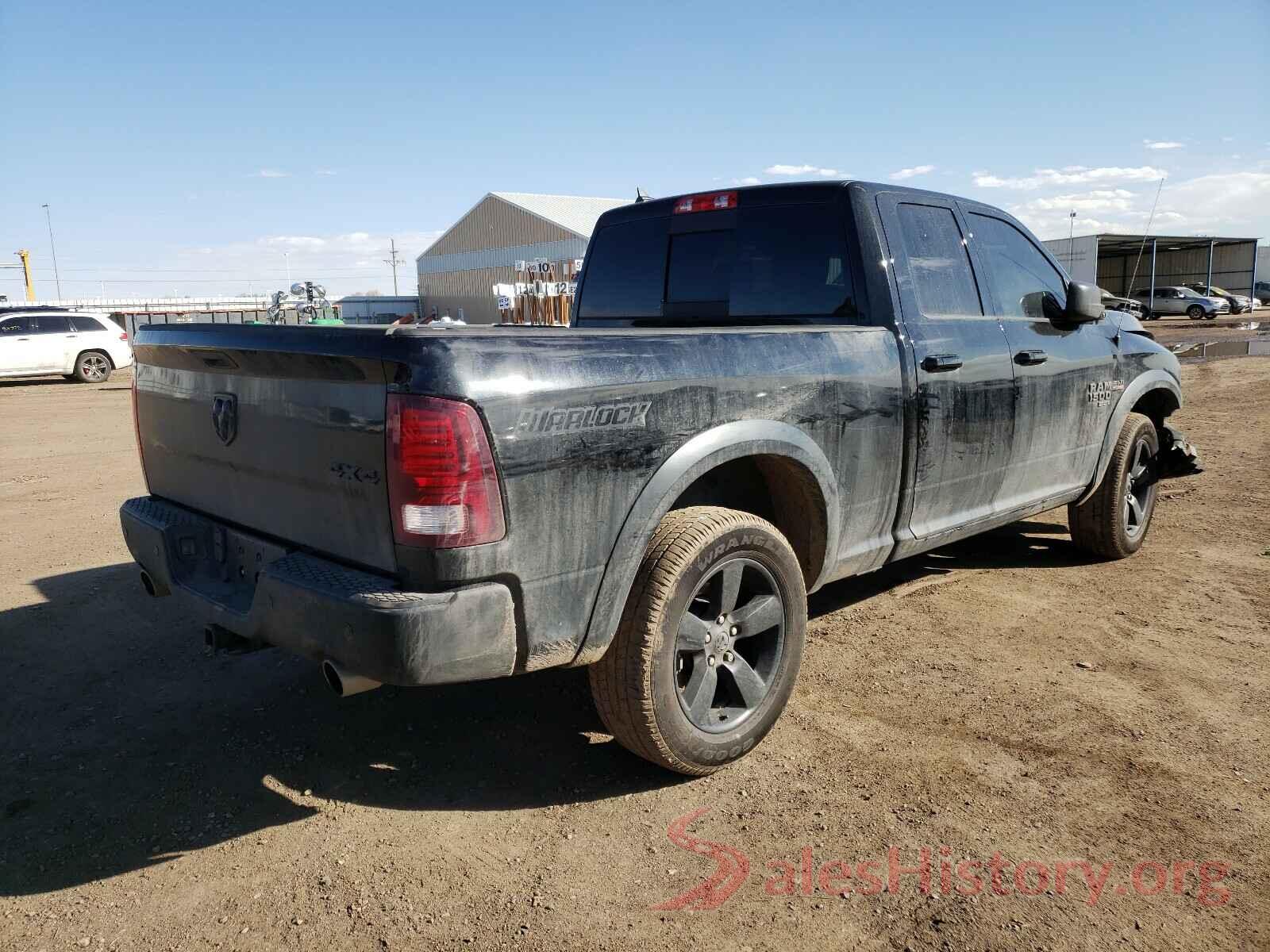 1C6RR7GTXKS725724 2019 DODGE RAM 1500