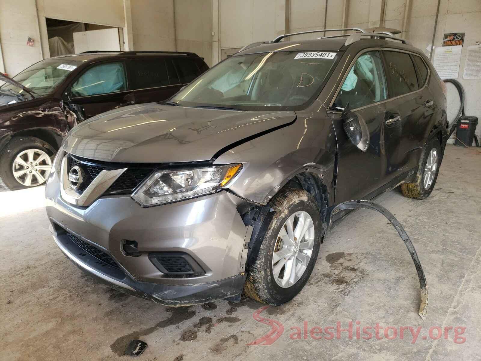 KNMAT2MV5GP730453 2016 NISSAN ROGUE