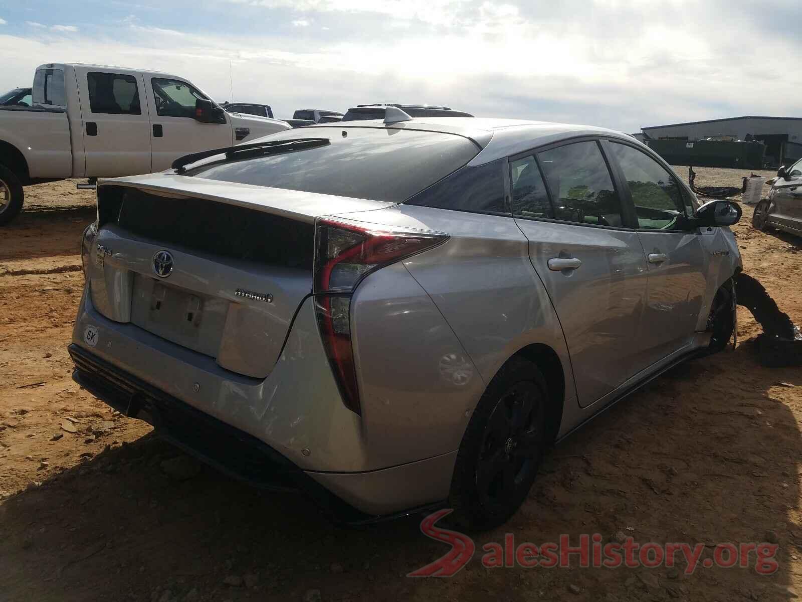 JTDKARFU0H3541581 2017 TOYOTA PRIUS