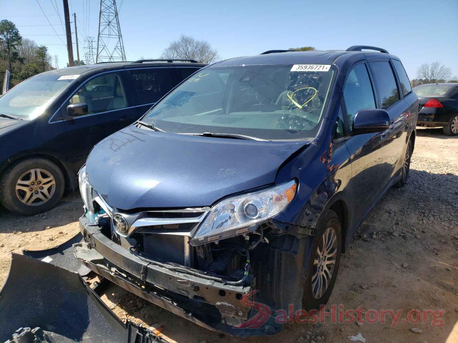 5TDYZ3DC1LS053662 2020 TOYOTA SIENNA