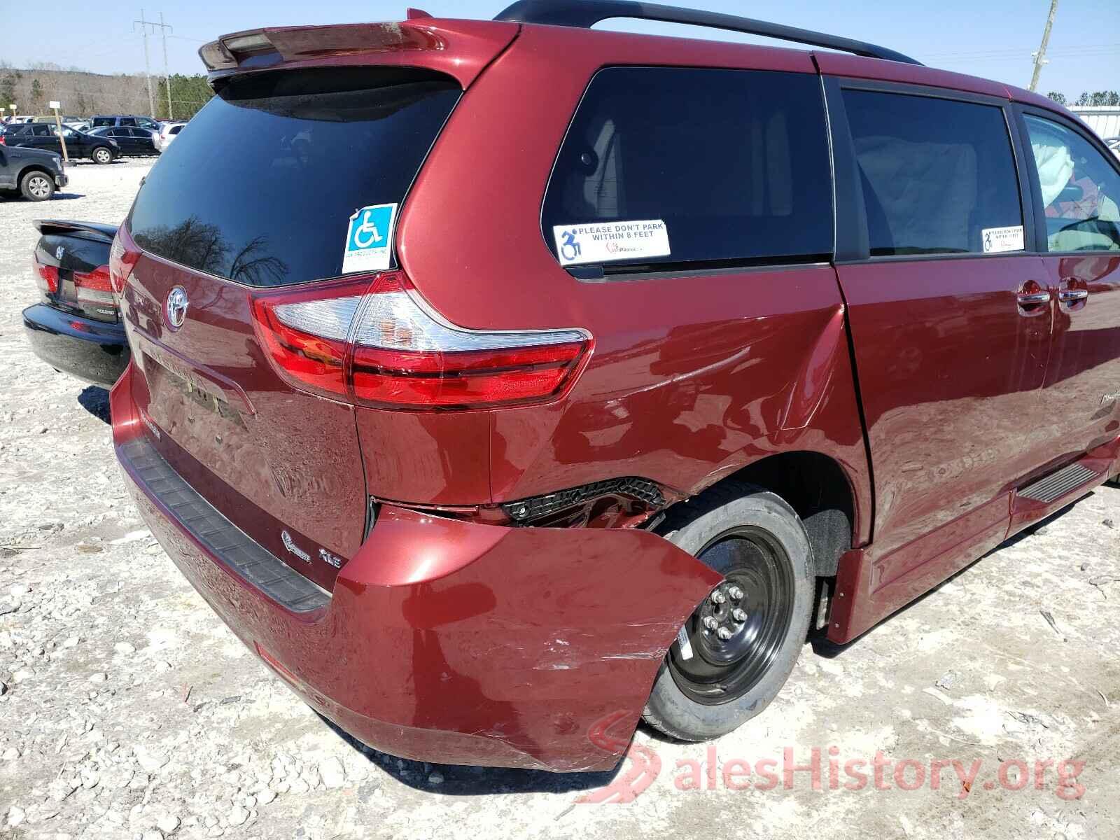 5TDYZ3DC2KS014822 2019 TOYOTA SIENNA