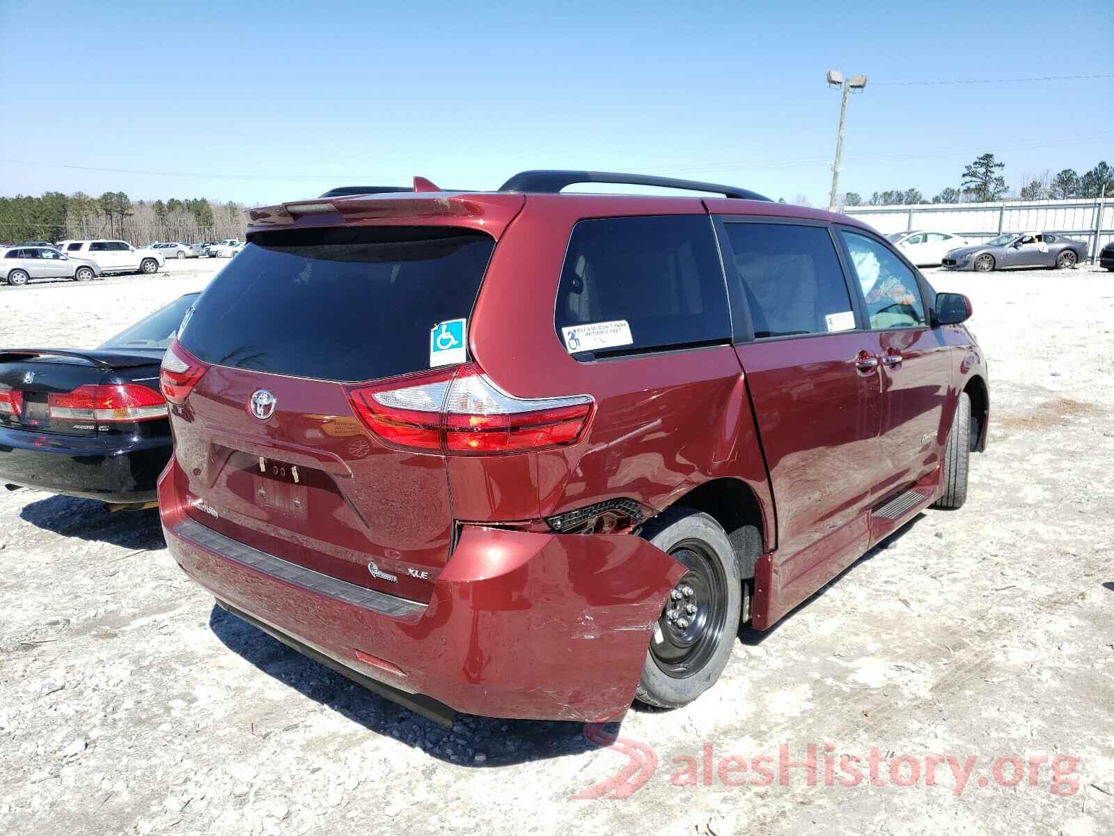 5TDYZ3DC2KS014822 2019 TOYOTA SIENNA