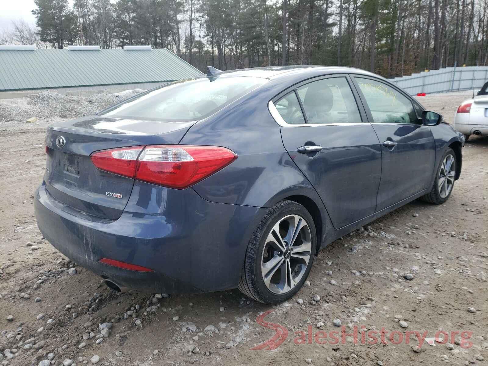 KNAFX4A89G5613682 2016 KIA FORTE