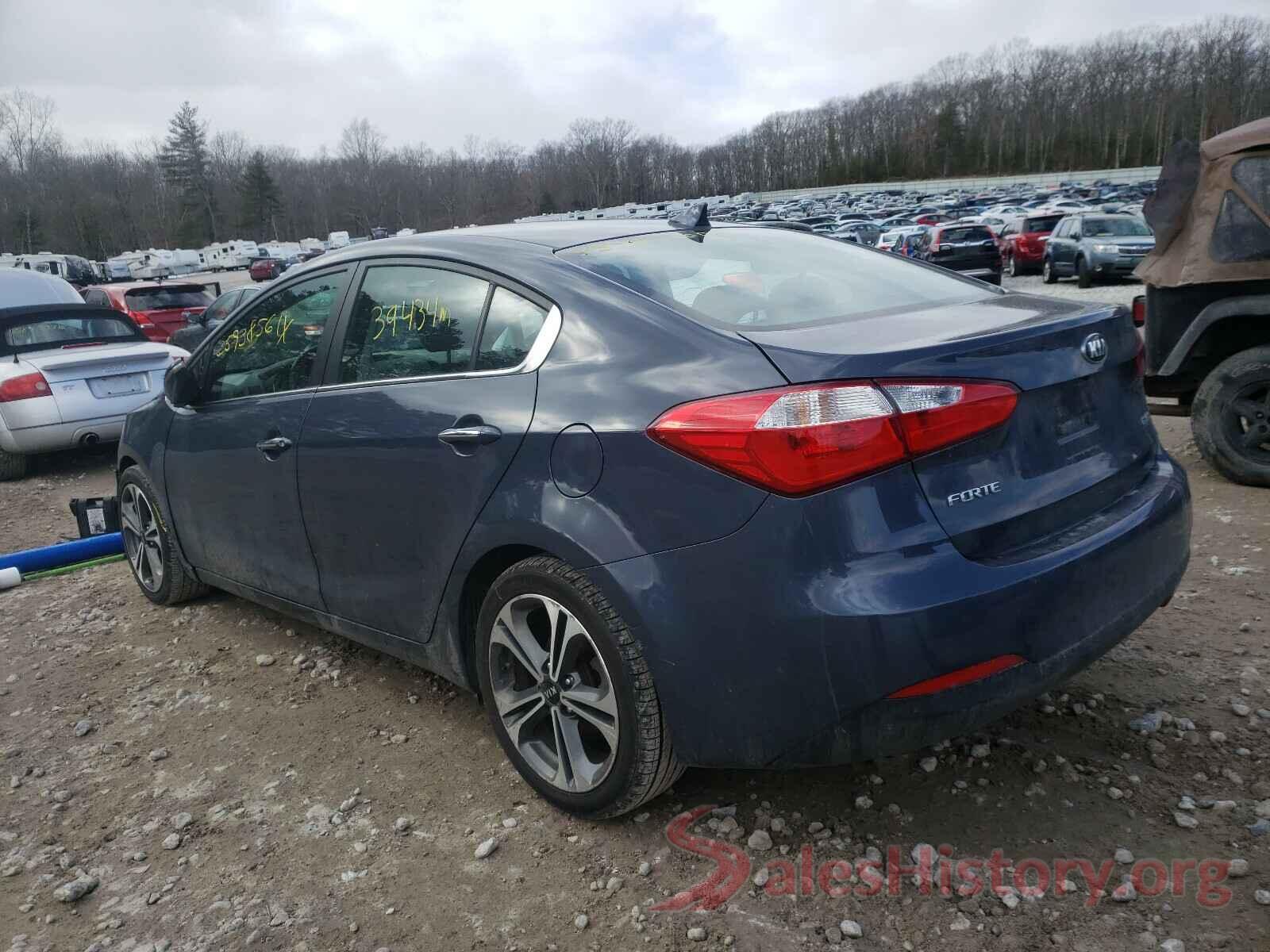 KNAFX4A89G5613682 2016 KIA FORTE