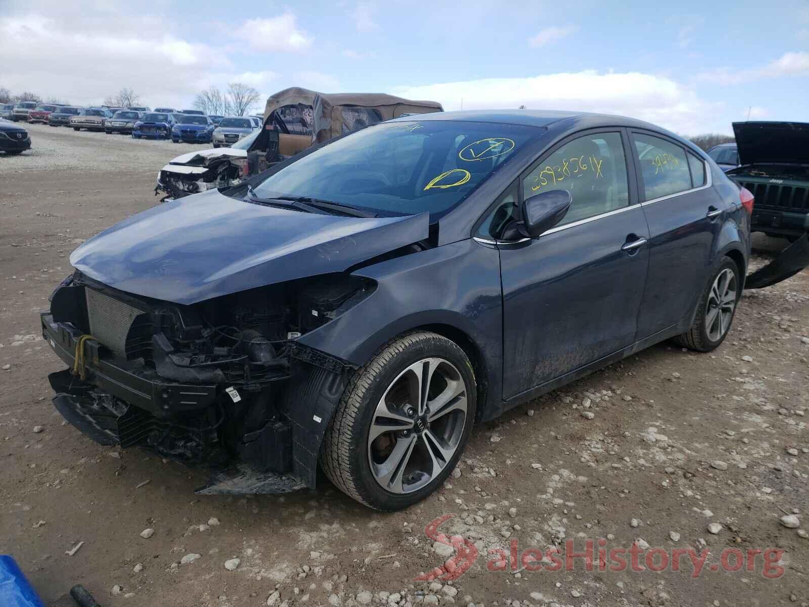 KNAFX4A89G5613682 2016 KIA FORTE