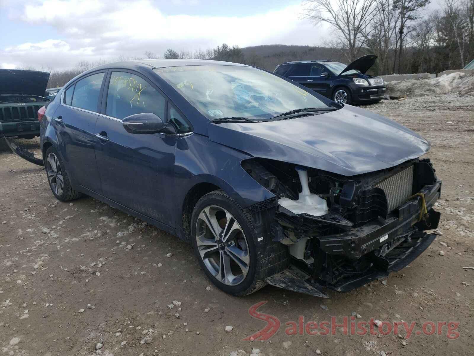 KNAFX4A89G5613682 2016 KIA FORTE