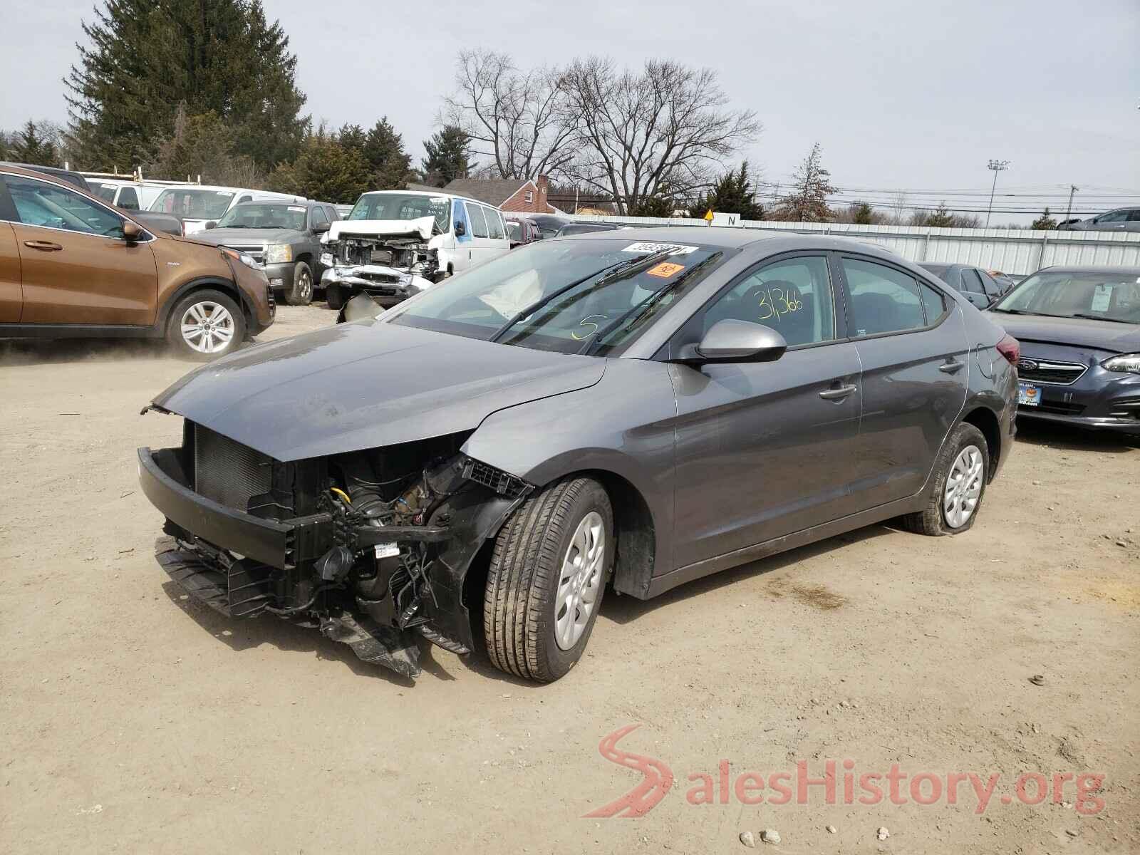 5NPD74LF5LH542884 2020 HYUNDAI ELANTRA