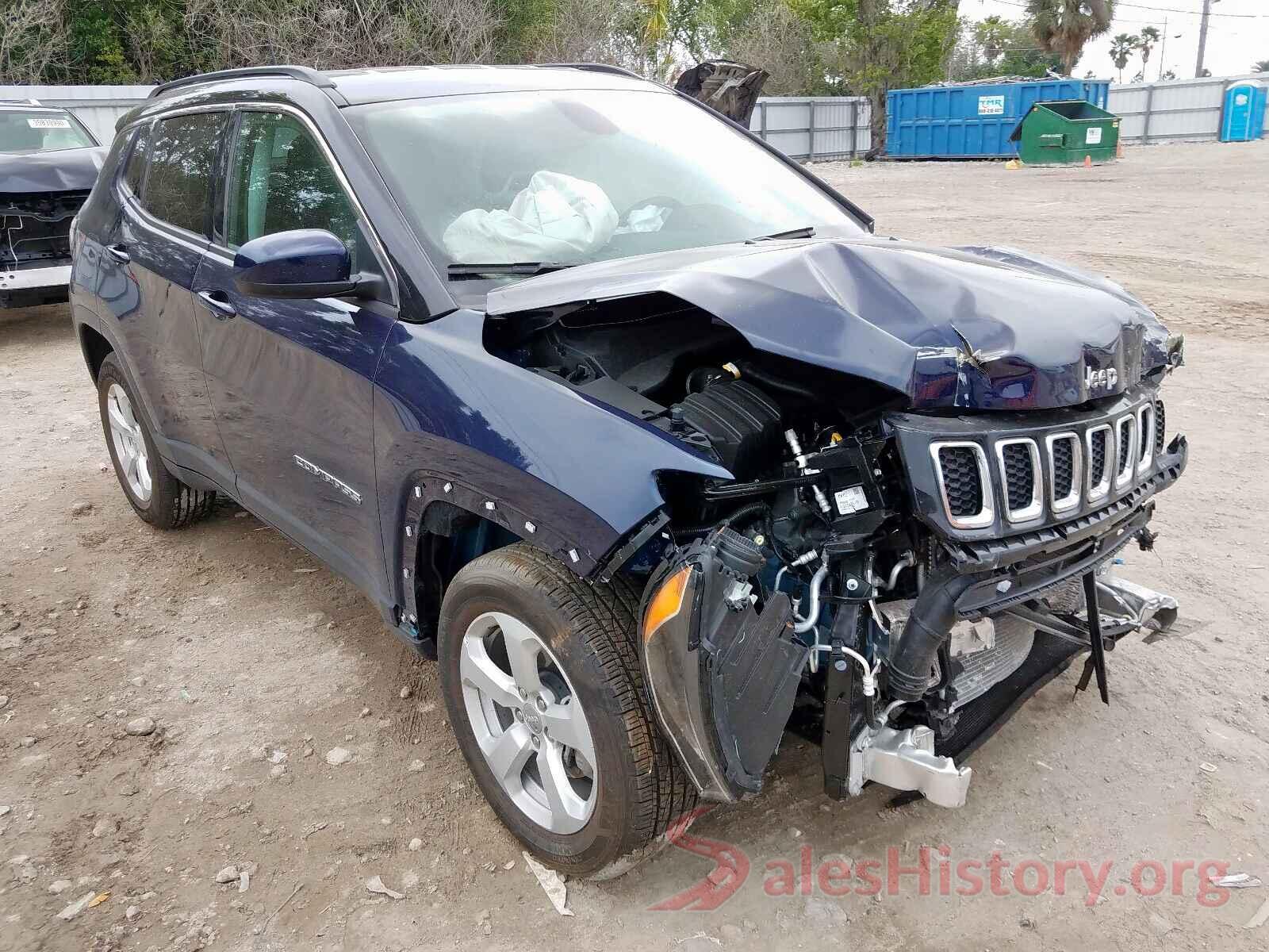 3C4NJDBB8KT807218 2019 JEEP COMPASS