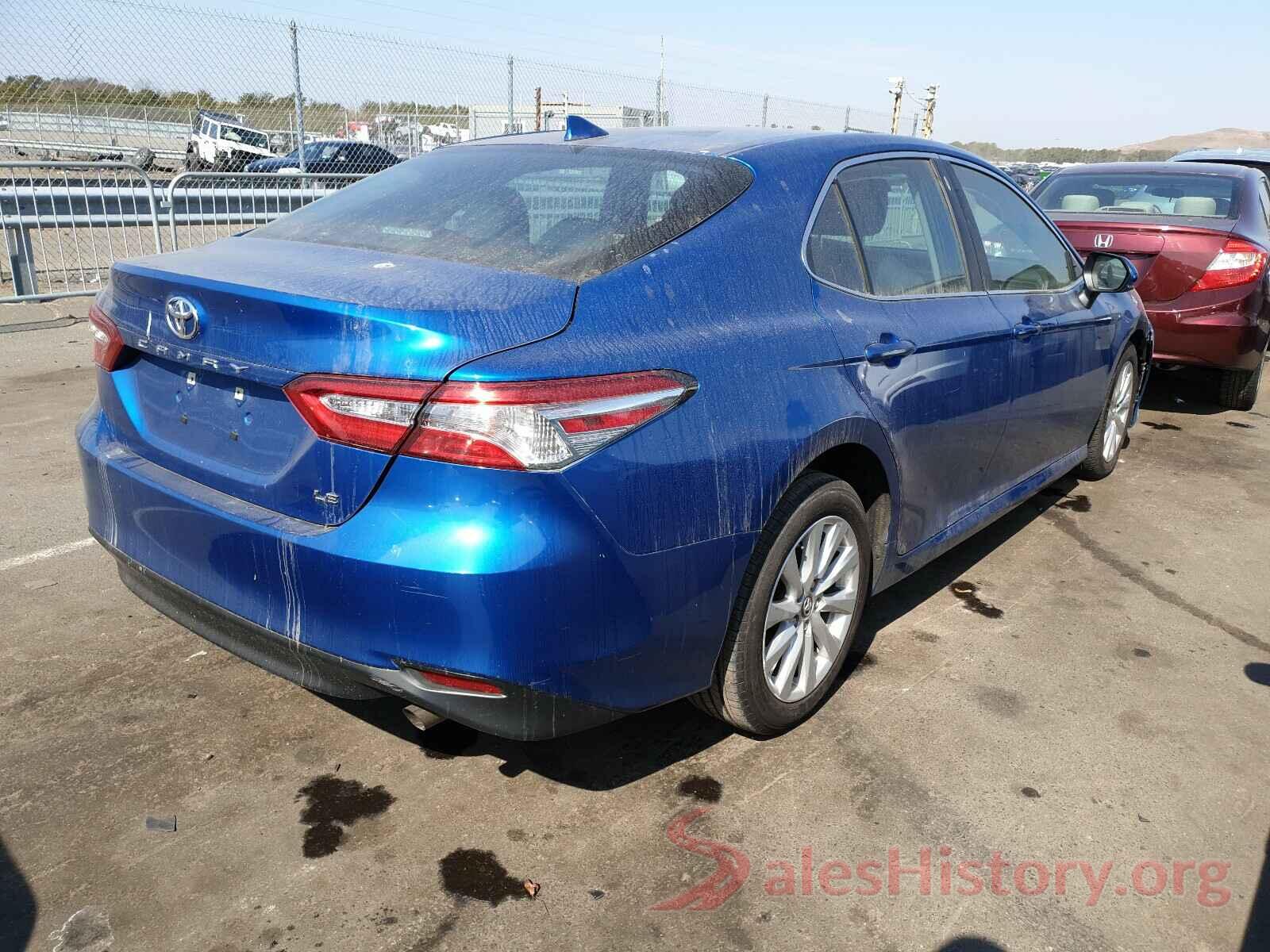 4T1B11HK7KU233947 2019 TOYOTA CAMRY