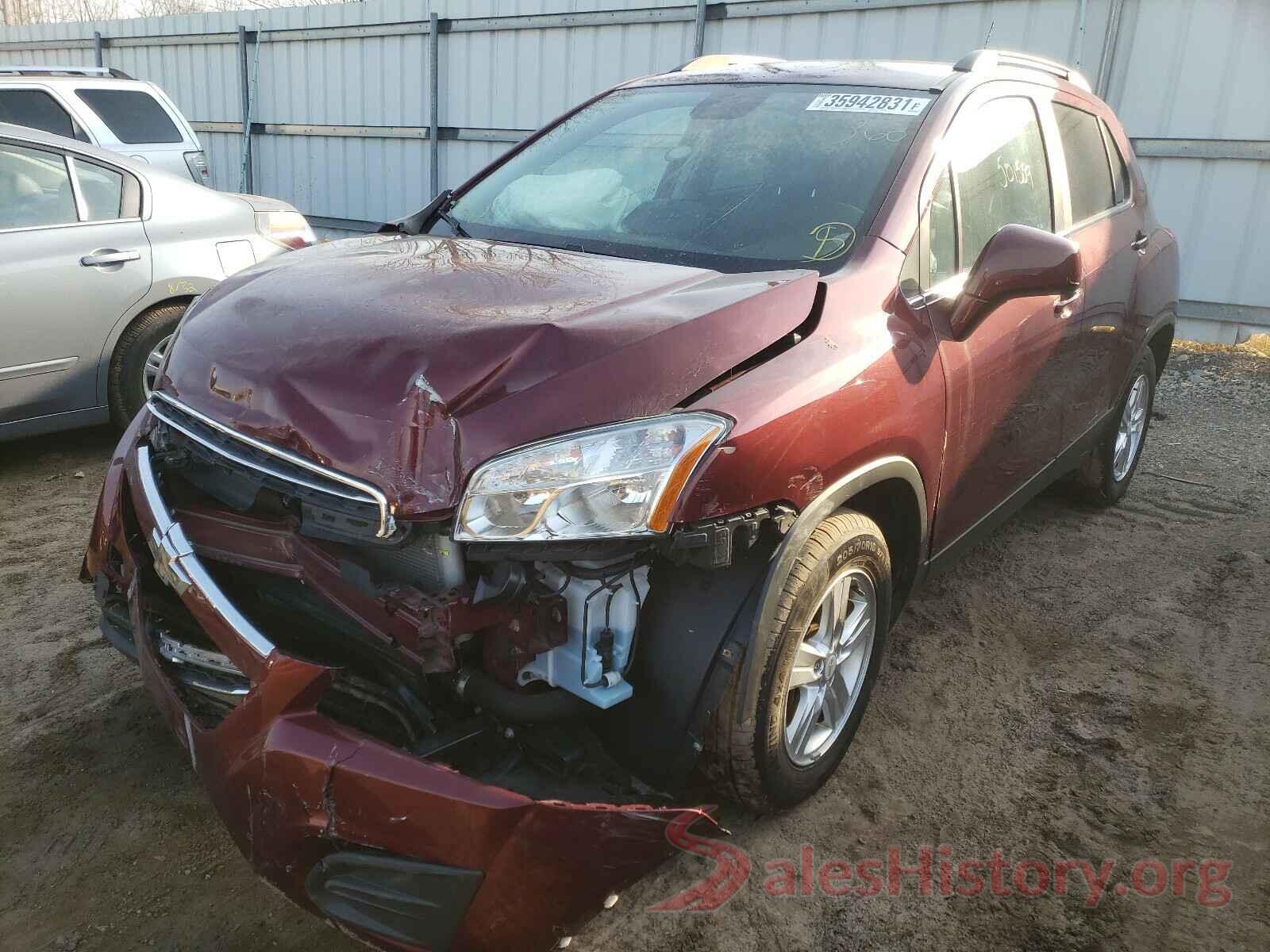 3GNCJLSB2GL278509 2016 CHEVROLET TRAX