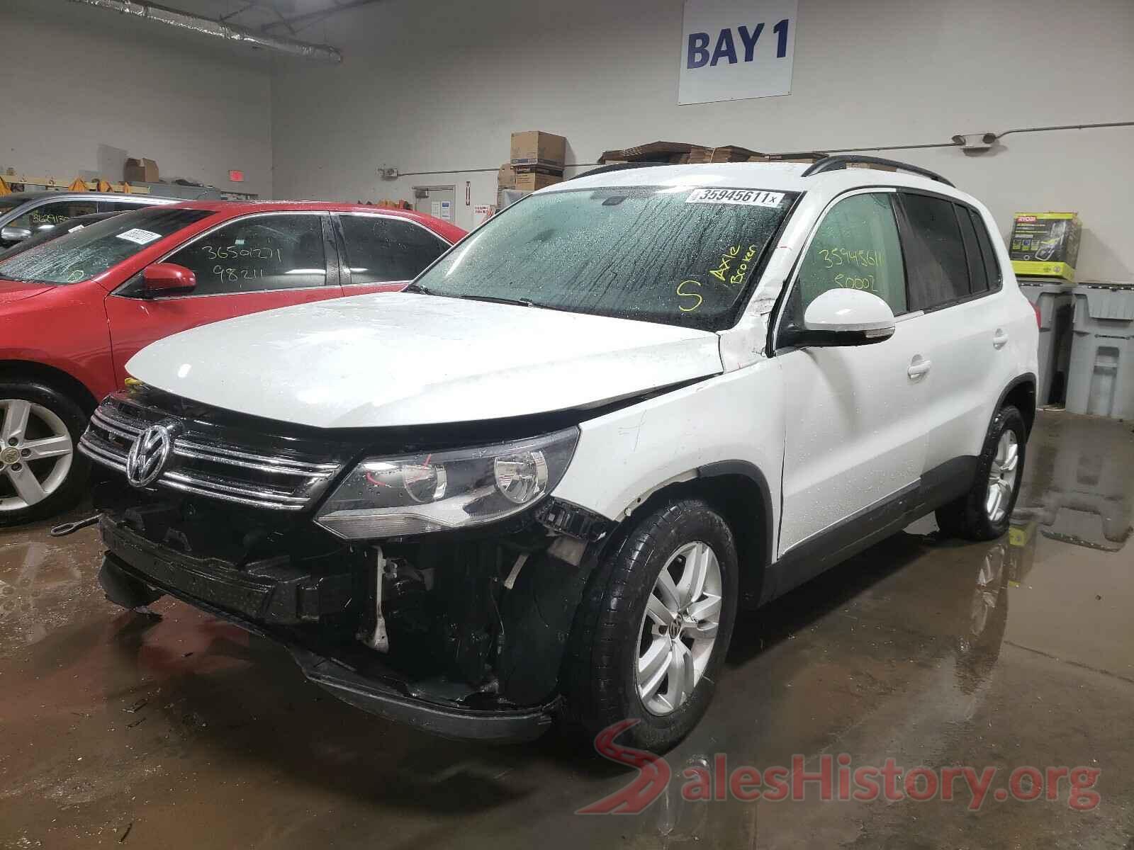 WVGAV7AXXGW574327 2016 VOLKSWAGEN TIGUAN