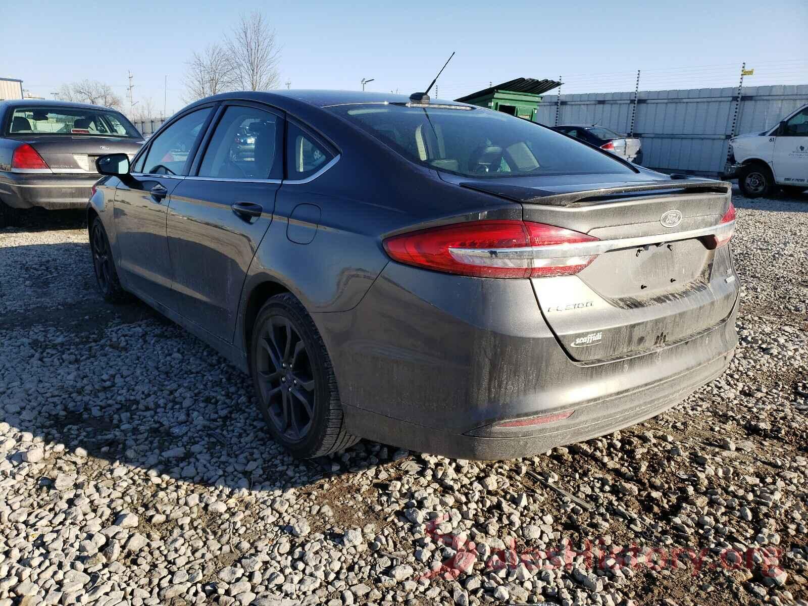 3FA6P0HD0JR125018 2018 FORD FUSION