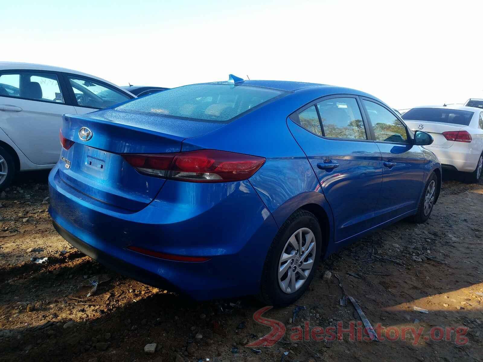 5NPD74LF7HH203633 2017 HYUNDAI ELANTRA